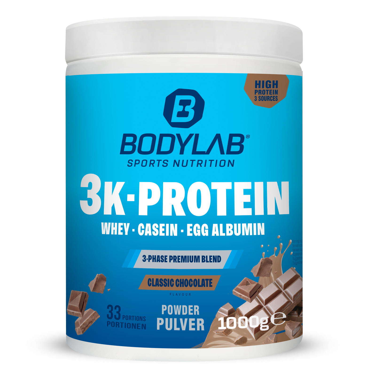3K-Protein (1000g) Classic Chocolate
