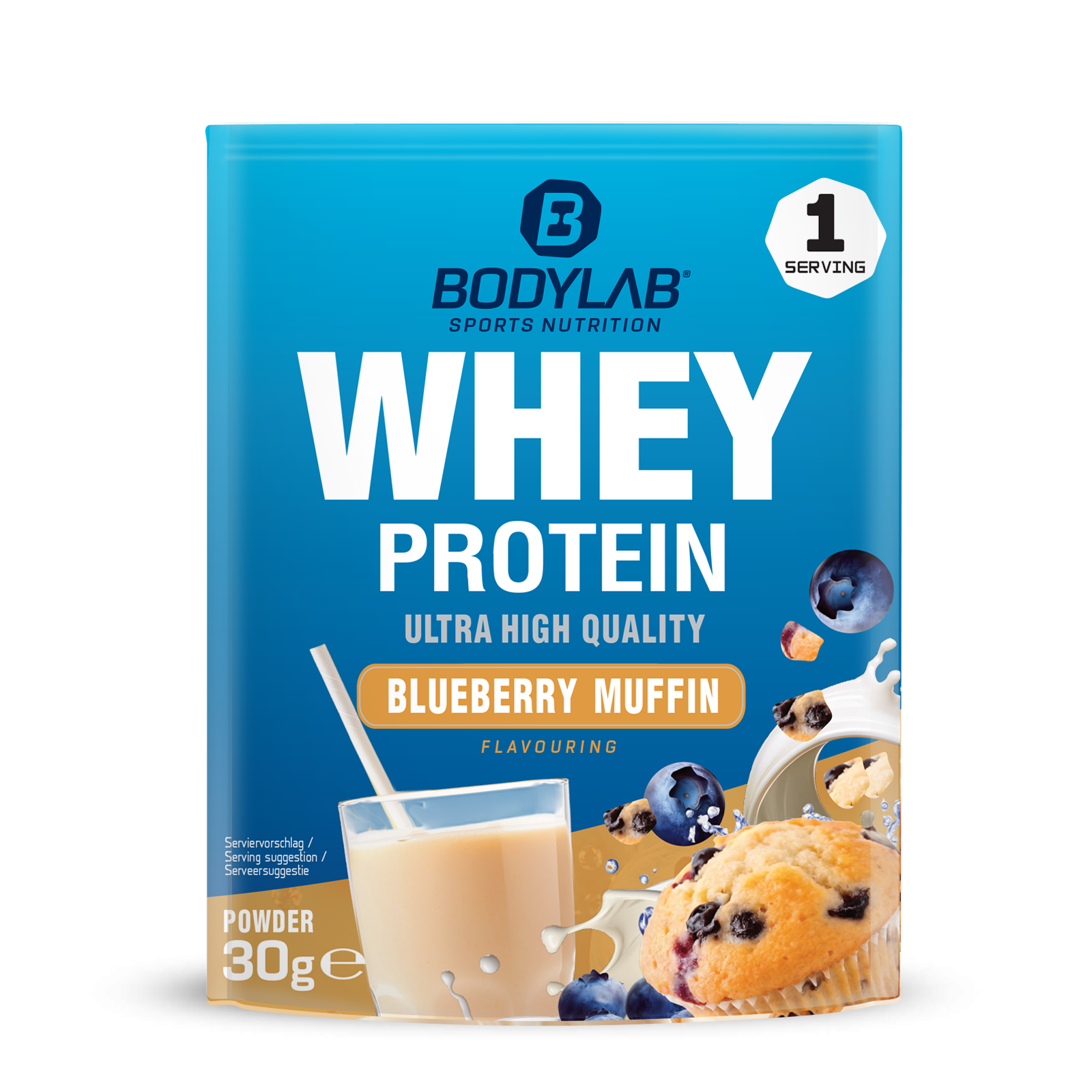 Whey Protein Bestseller Probierbox Kalender (30 x 30g)