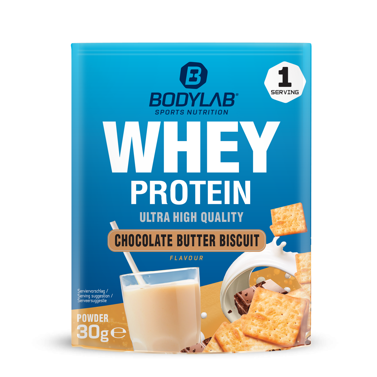 Whey Protein Bestseller Probierbox Kalender (30 x 30g)