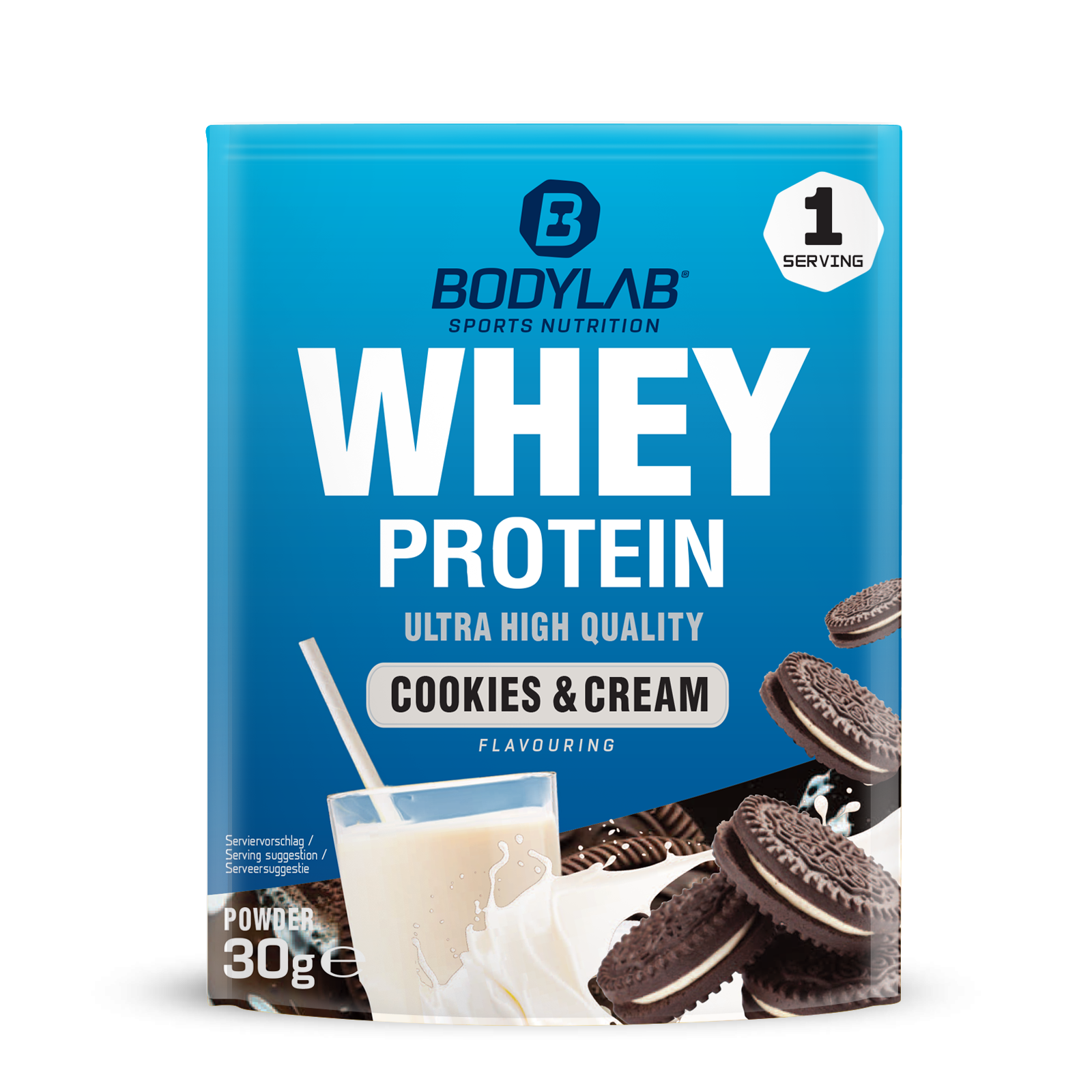 Whey Protein Bestseller Probierbox Kalender (30 x 30g)