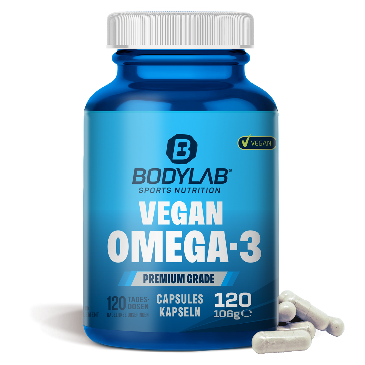 3 x Vegan Omega 3 (120 Kapseln)