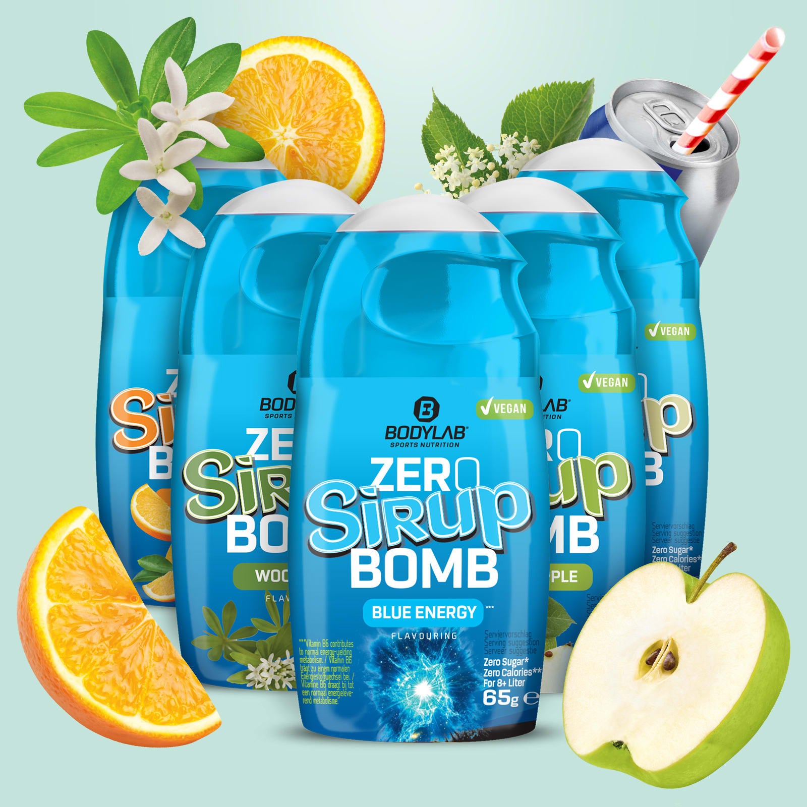 ZERO Sirup BOMB 1.0 - 4.0 Box (5x65ml)