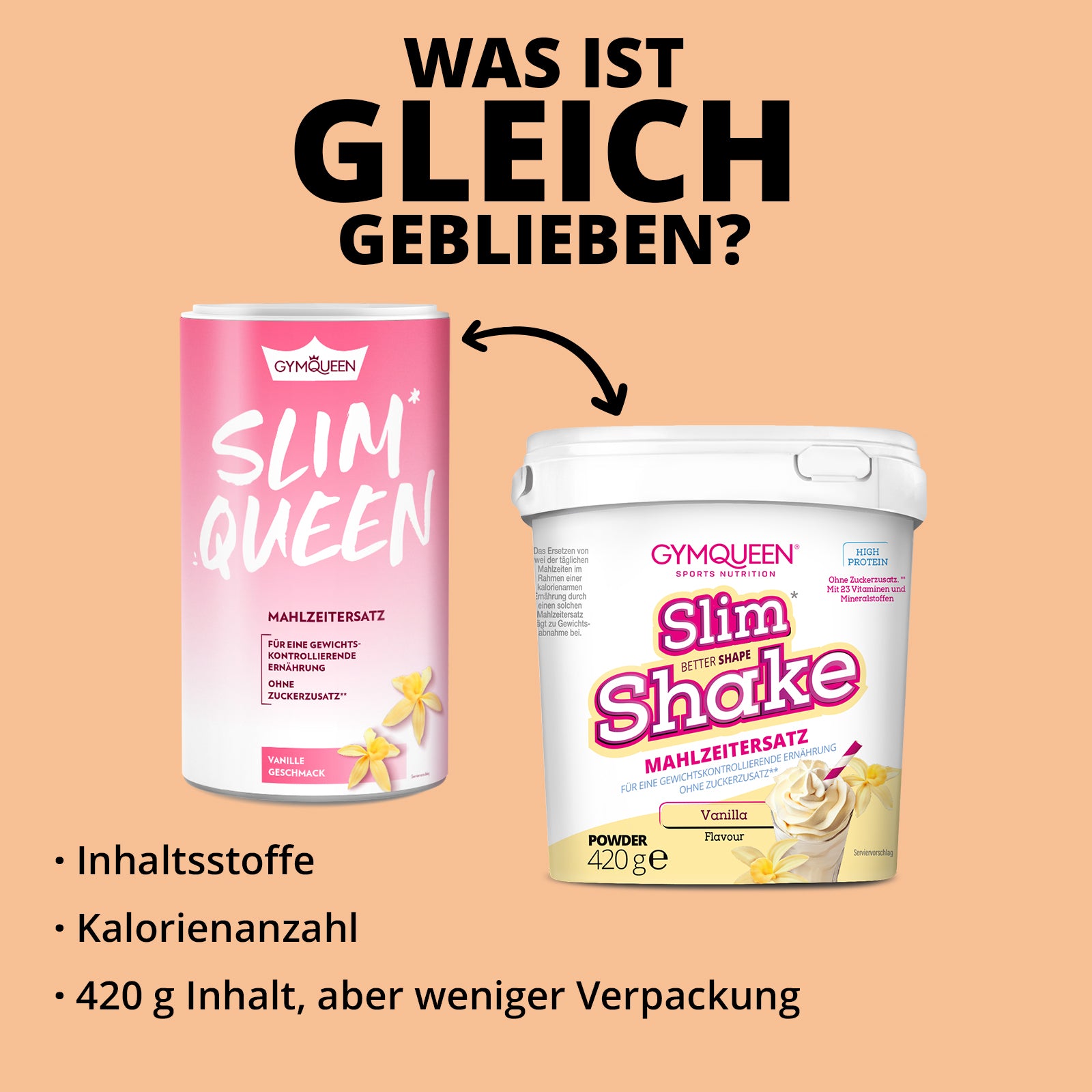 Slim Shake Mahlzeitersatz-Shake (420g)