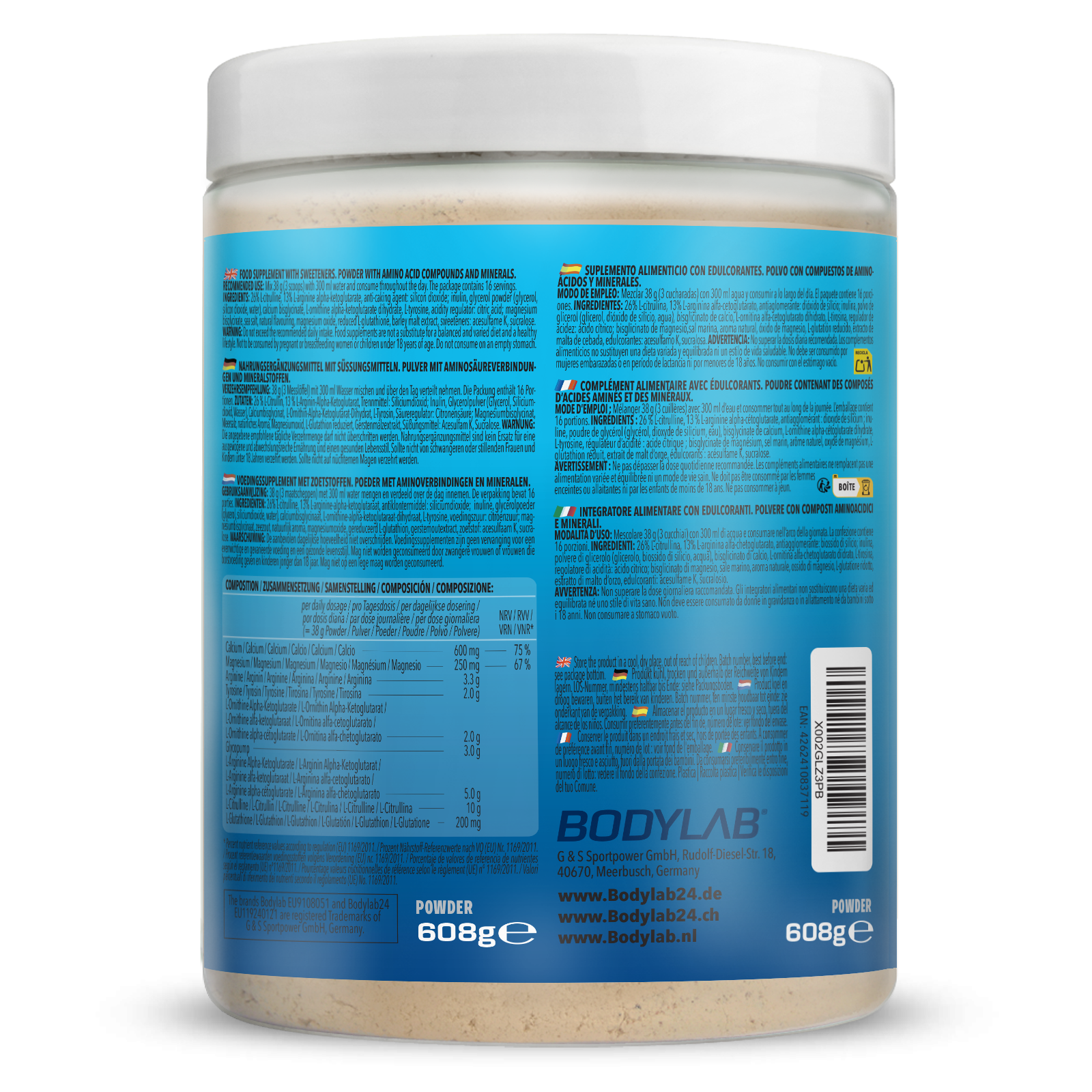 Pre Workout Alpha Mode Cola (608g)