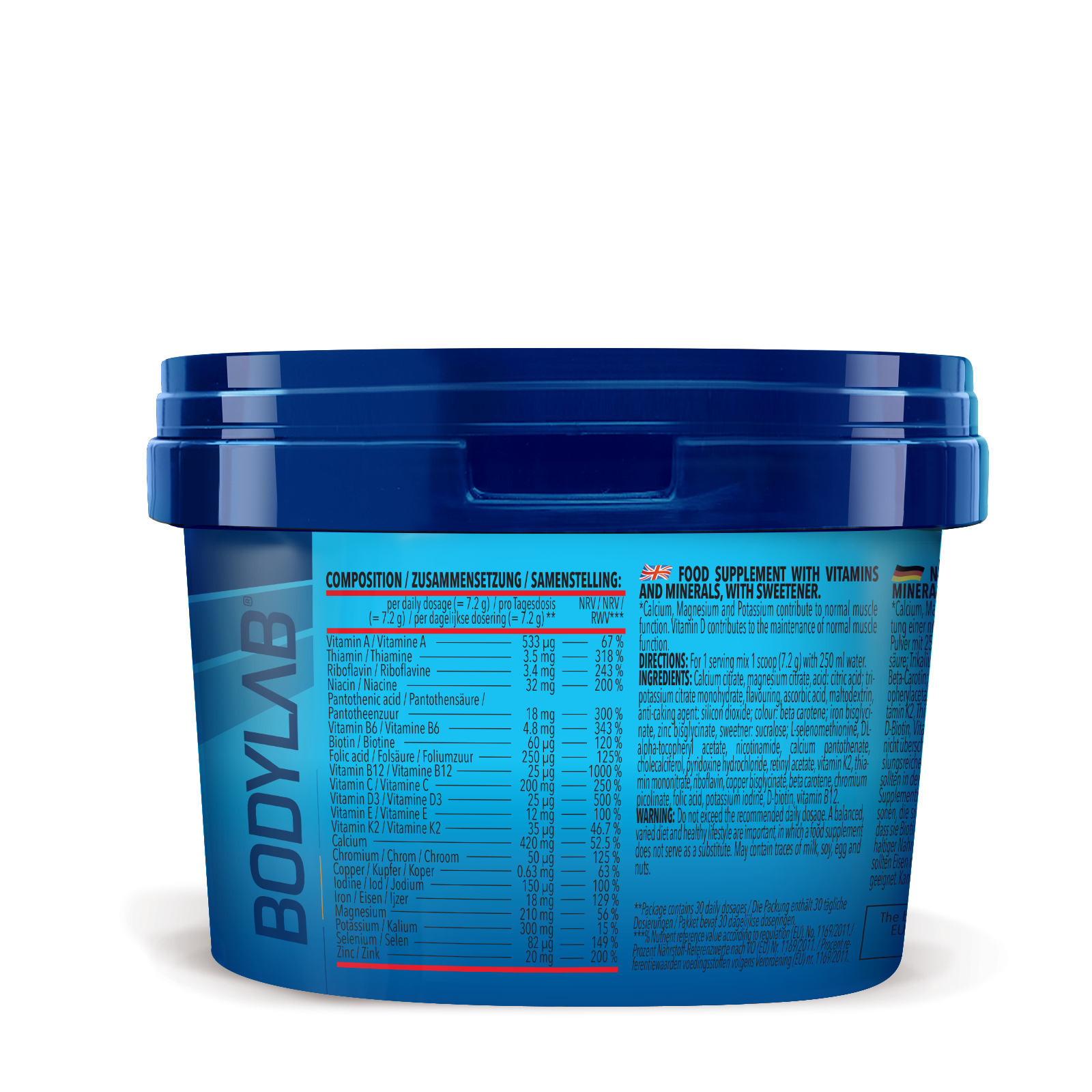 Bodybuilder Stack Powder (216g)