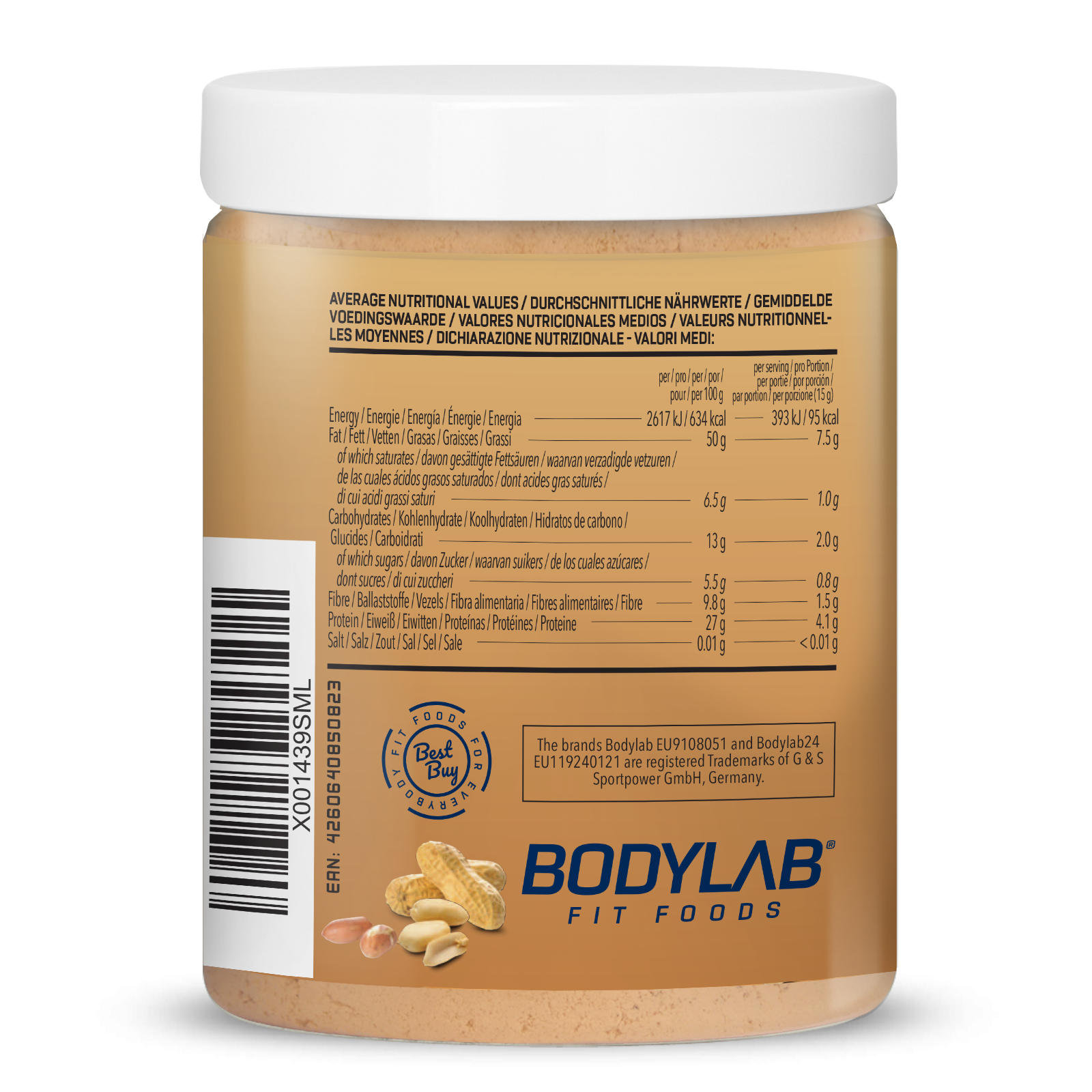 100% Peanut Butter (1000g)