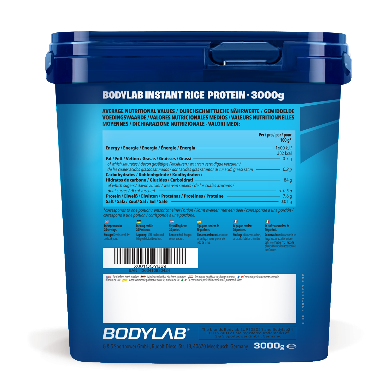 Instant Rice Pudding (2x3000g)
