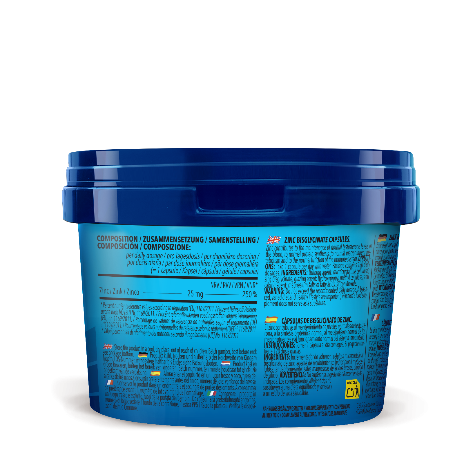 Zinc Bisglycinate (120 Kapseln)