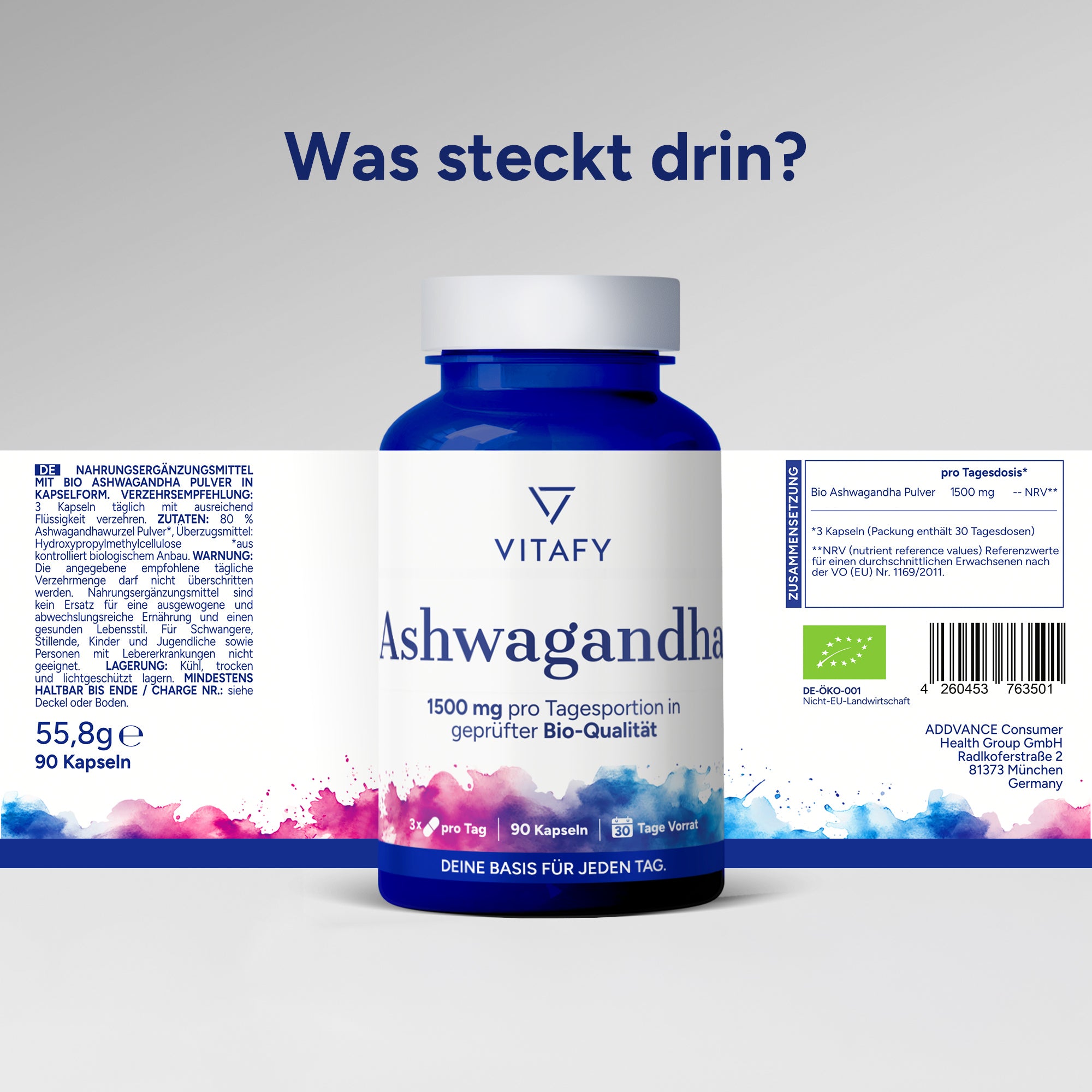 Bio Ashwagandha (90 Kapseln)