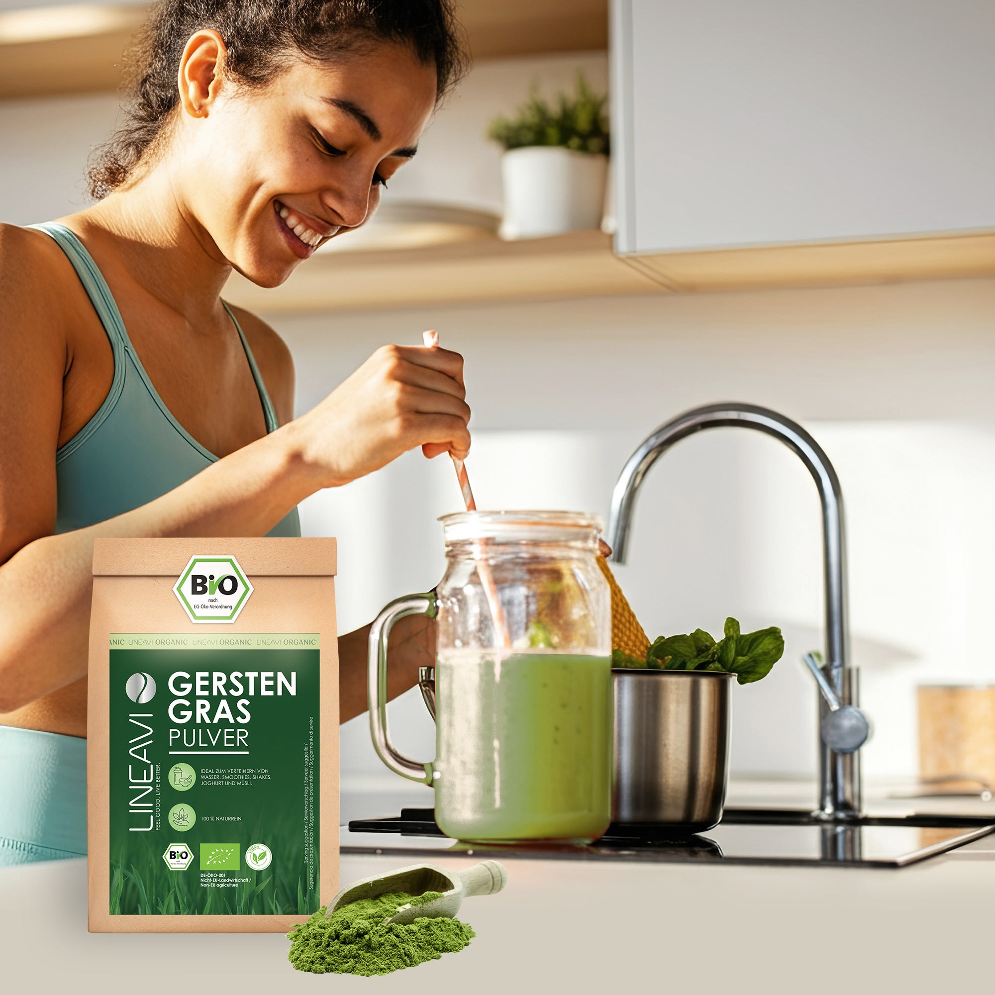 Gerstengraspulver bio (1000g)