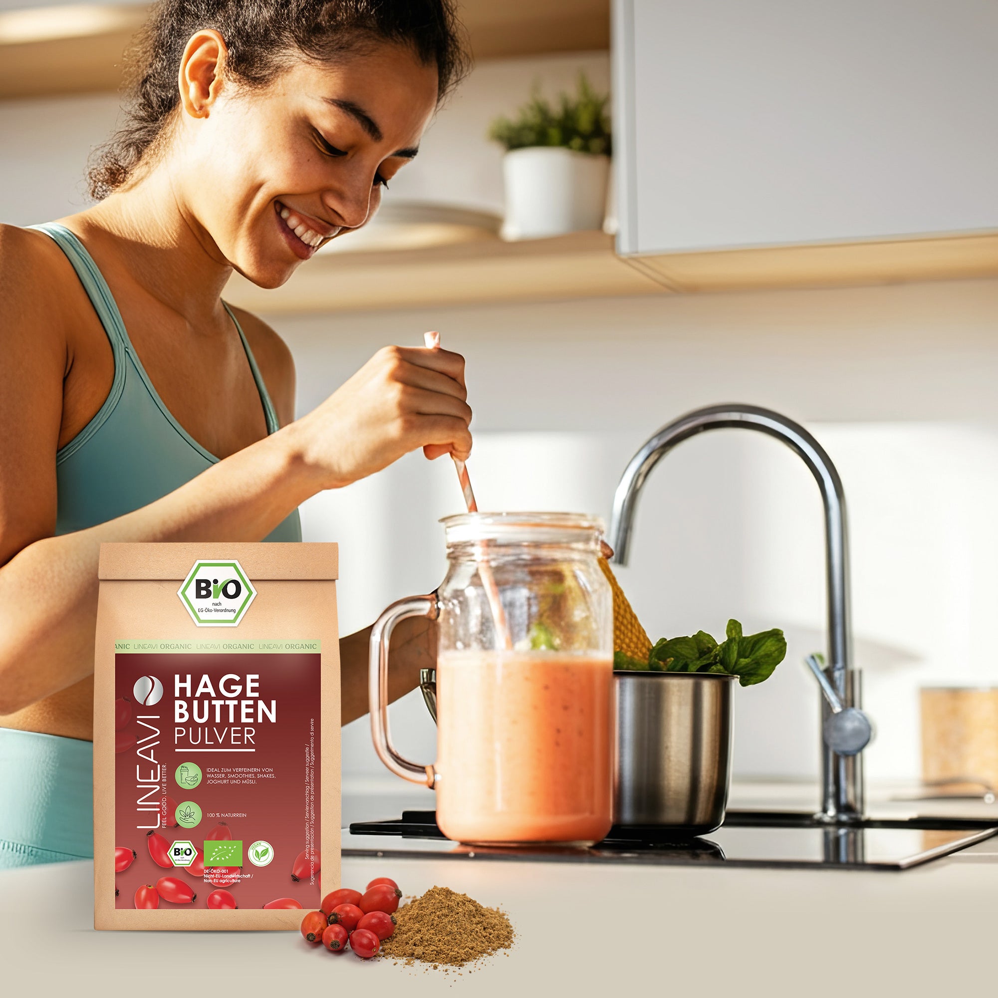 Hagebuttenpulver bio (1000g)