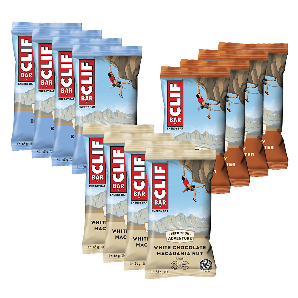 12 x Clif Bar Mixed (12x68g)