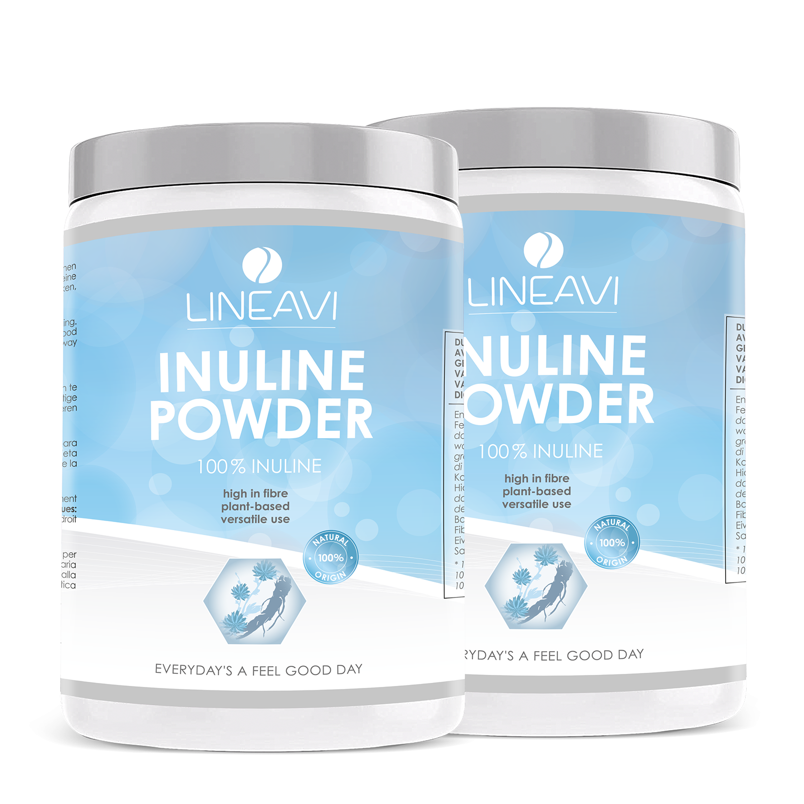Doppelpack: Inulinpulver (2x500g)