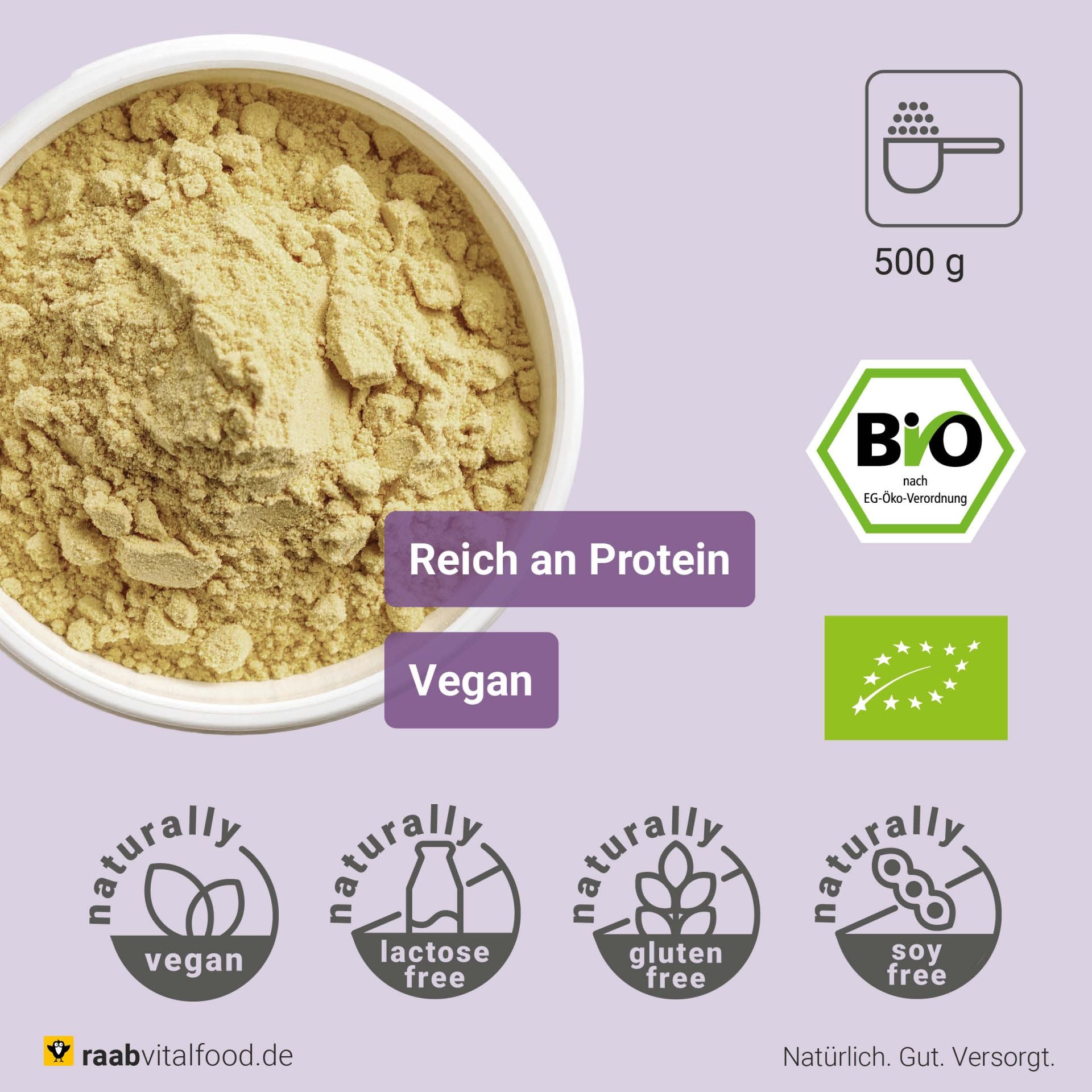 Bio Lupinen Protein Pulver (500g)