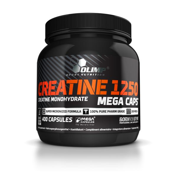 Creatine Mega Caps 1250 (400 Kapseln)