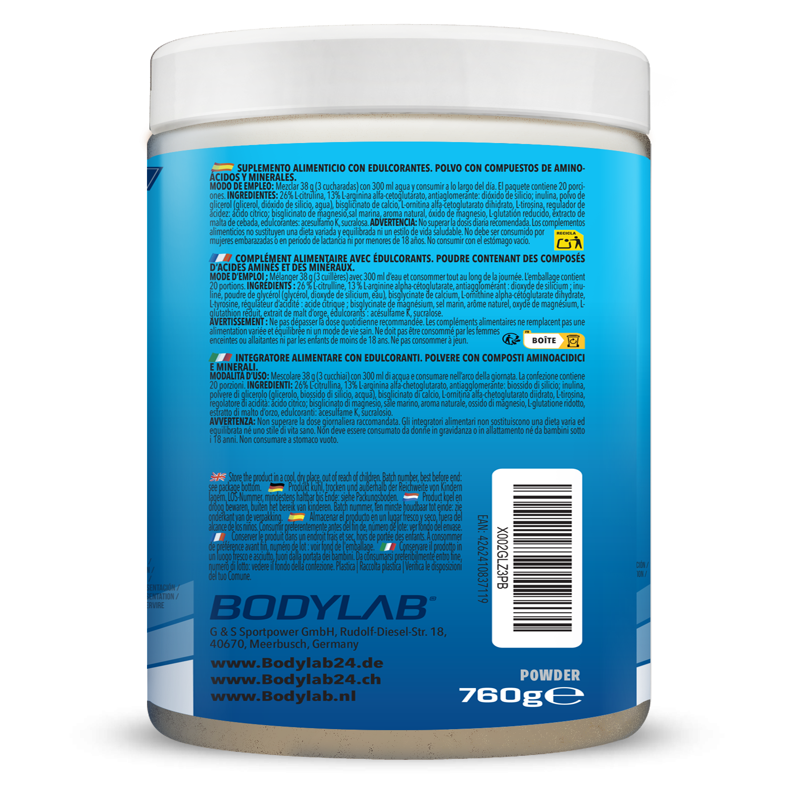 Pre Workout Alpha Mode Cola (608g)