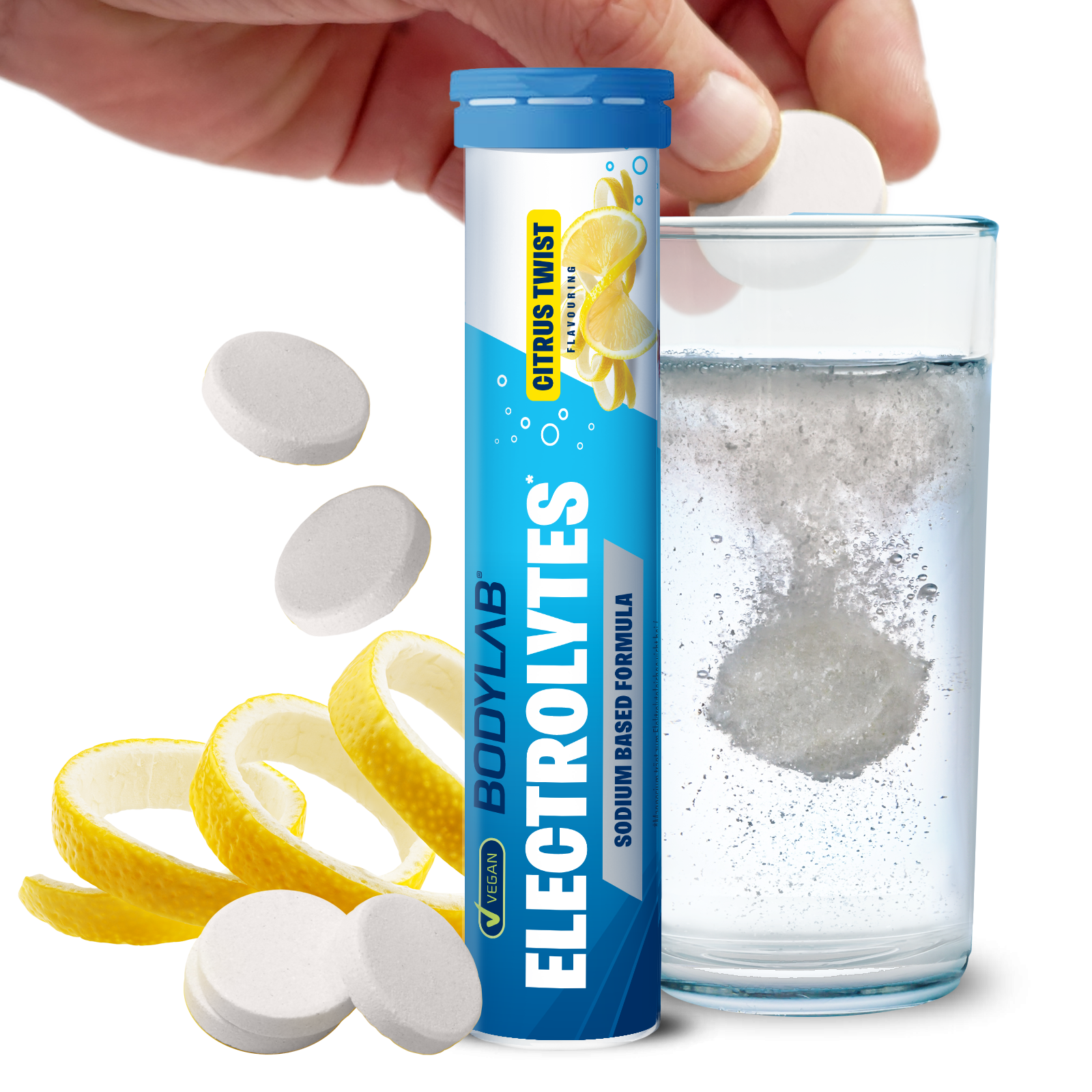 Electrolytes - 20 Brausetabletten - Lemon Flavouring