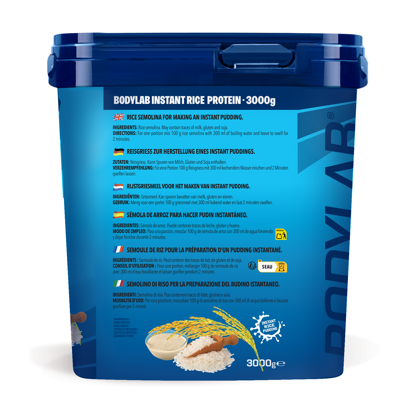 Instant Rice Pudding (2x3000g)