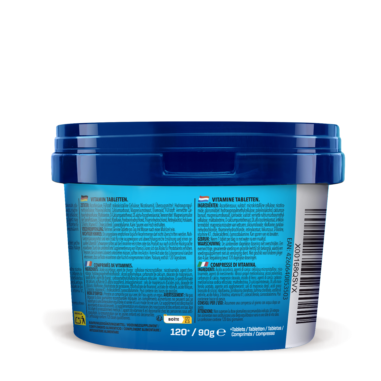 3 x Vitamin A-Z (je 120 Tabletten)