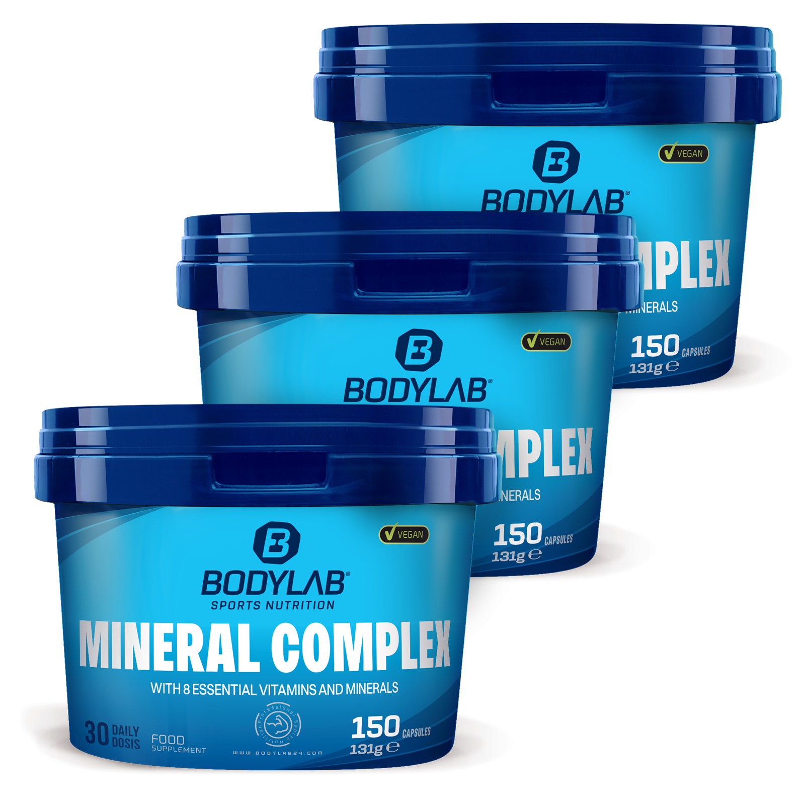 3 x Mineral Complex (150 Kapseln)