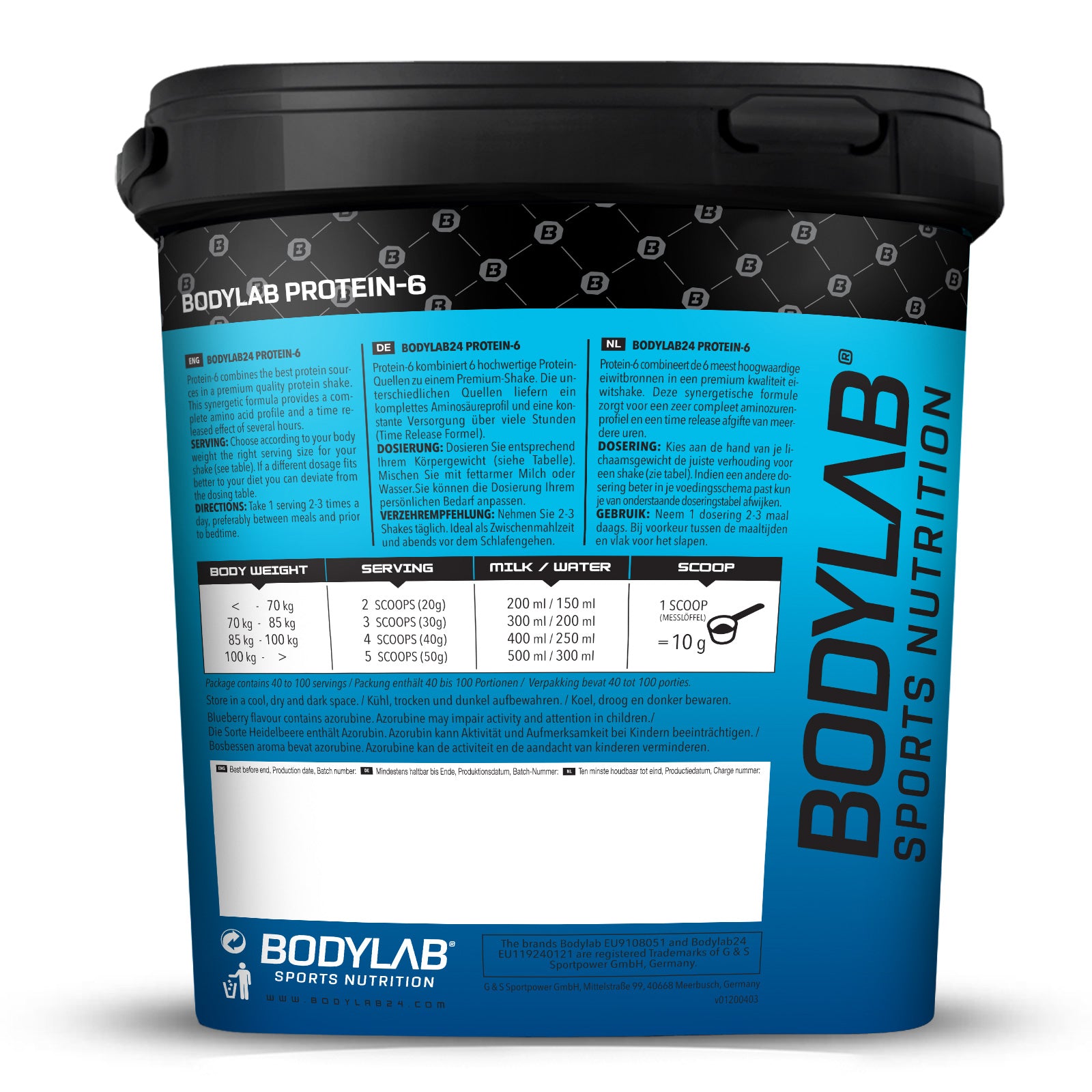 Protein-6 - 2000g - Pistazie