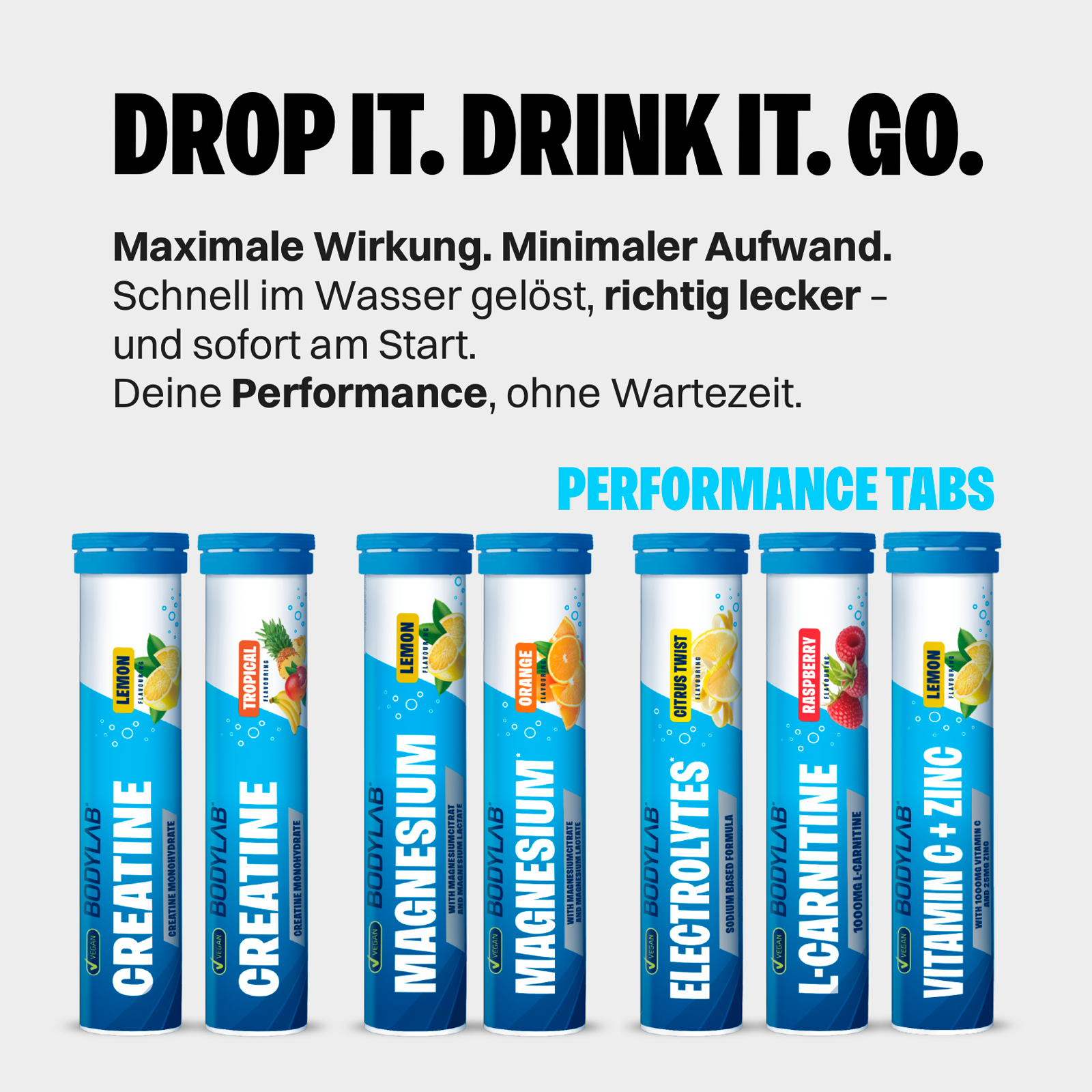 Electrolytes - 20 Brausetabletten - Lemon Flavouring