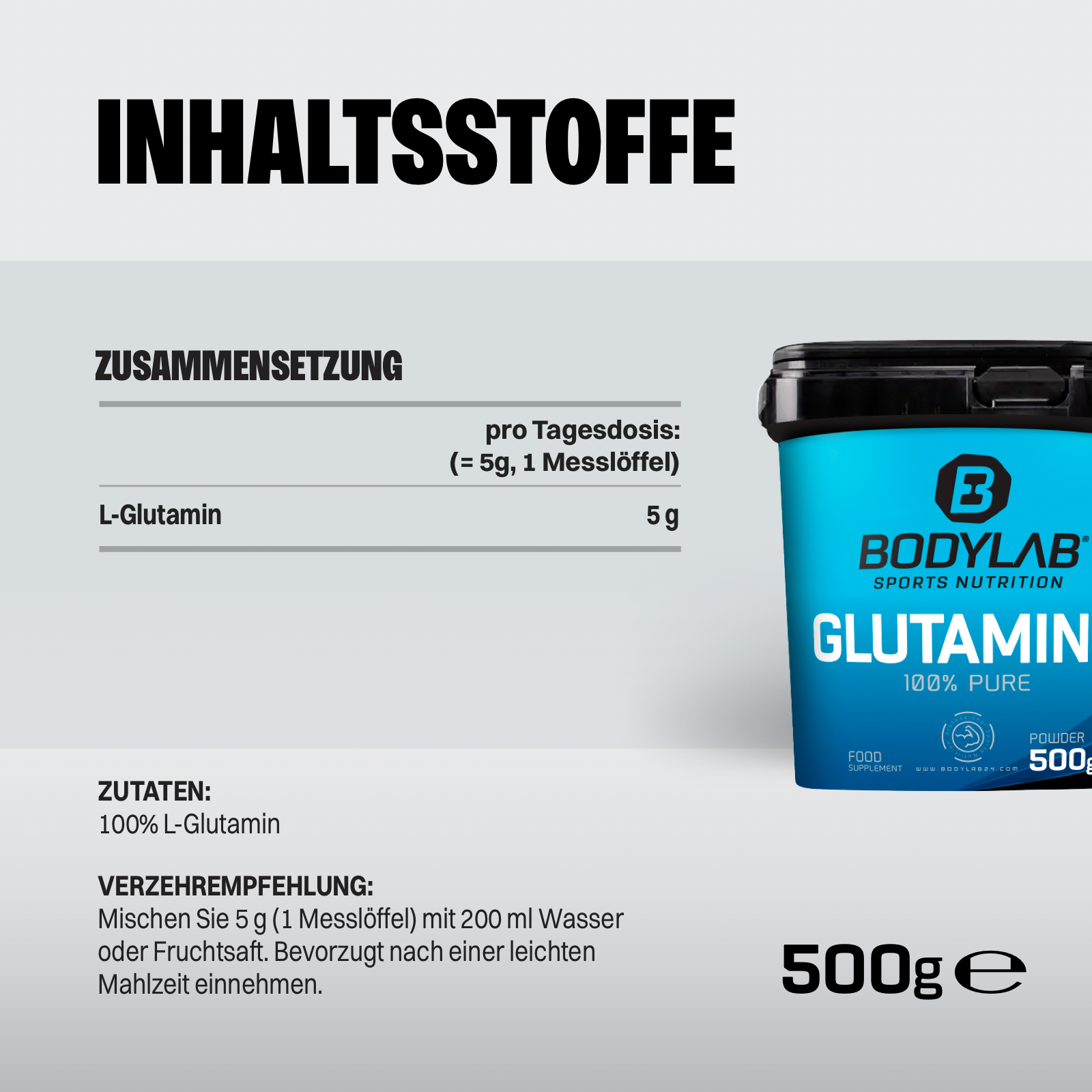 Glutamin Powder (500g)