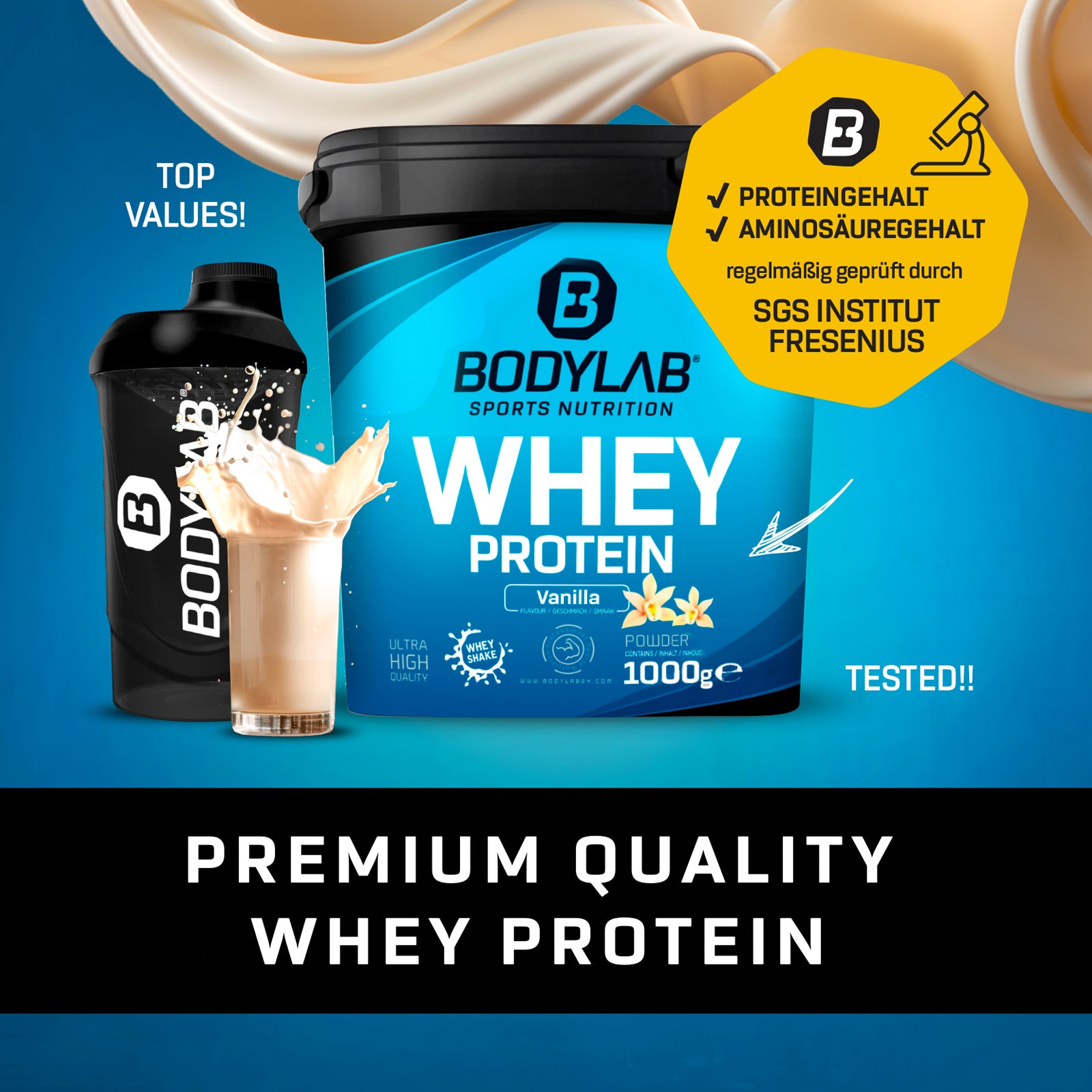 4x Whey Protein (4x1000g)