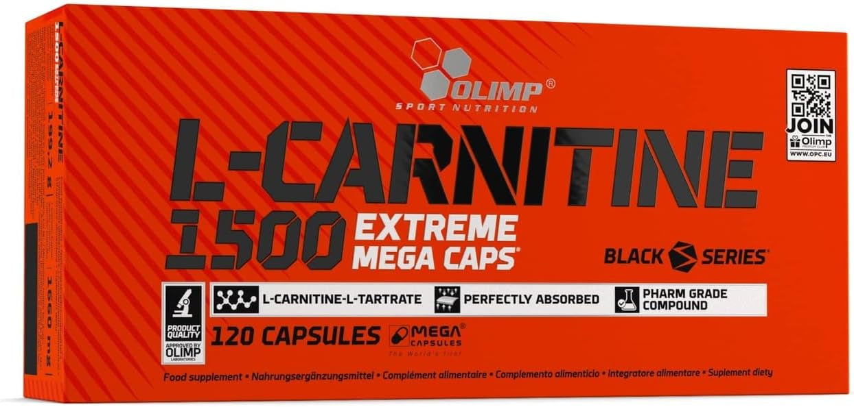 L-Carnitine 1500 Extreme Mega Caps (120 Kapseln)