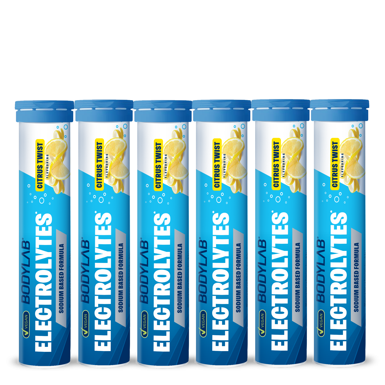 Electrolytes - 6x 20 Brausetabletten - Lemon Flavouring