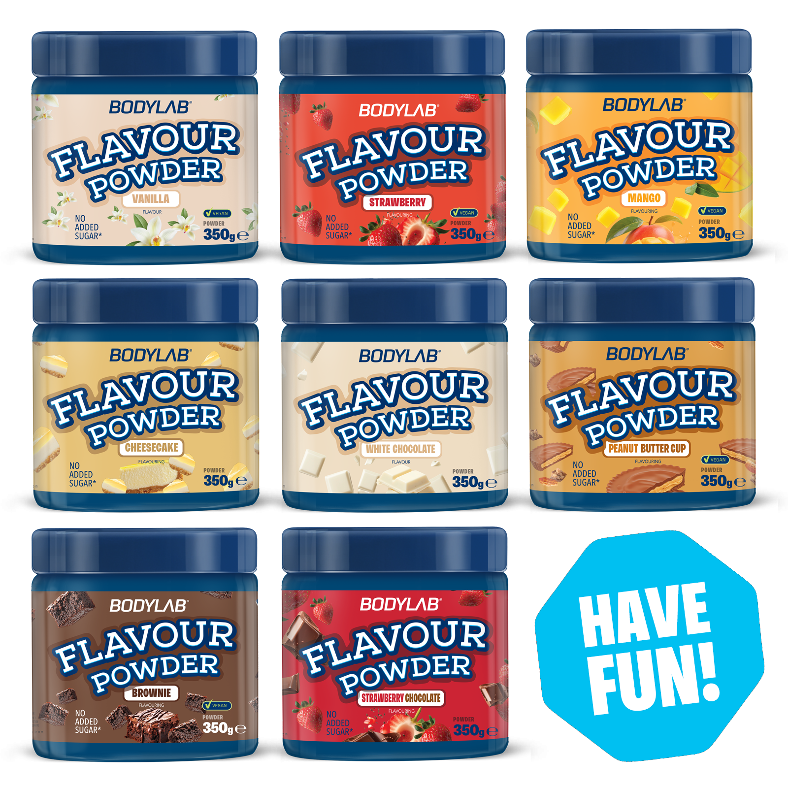4 x Flavour Powder (350g)