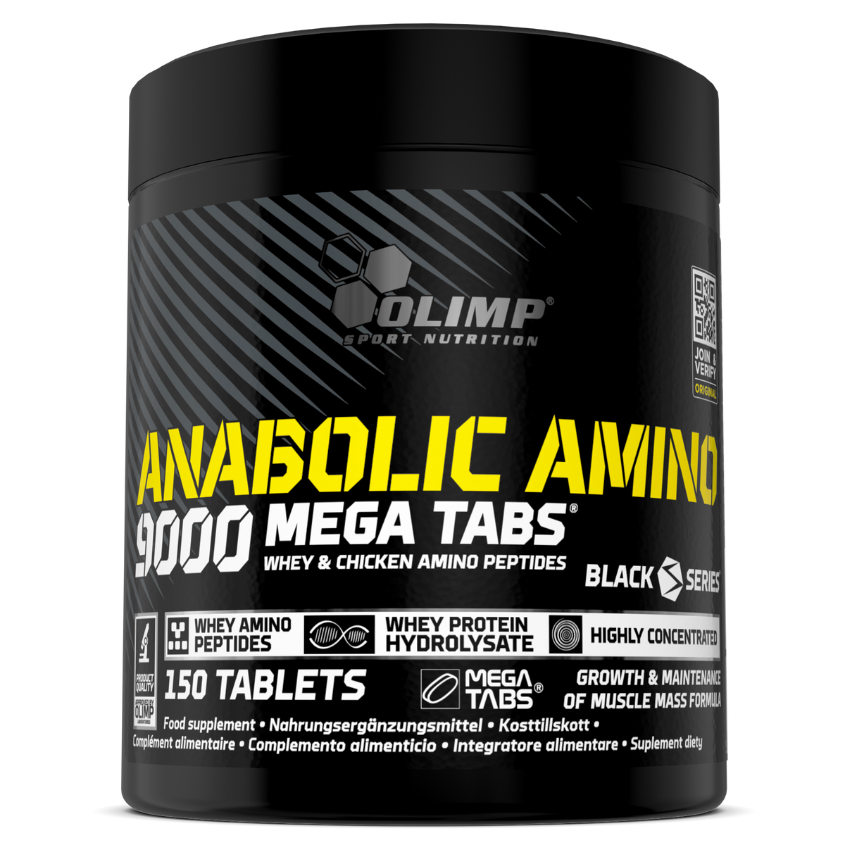 Anabolic Amino 9000 Mega Tabs (150 Tabletten)