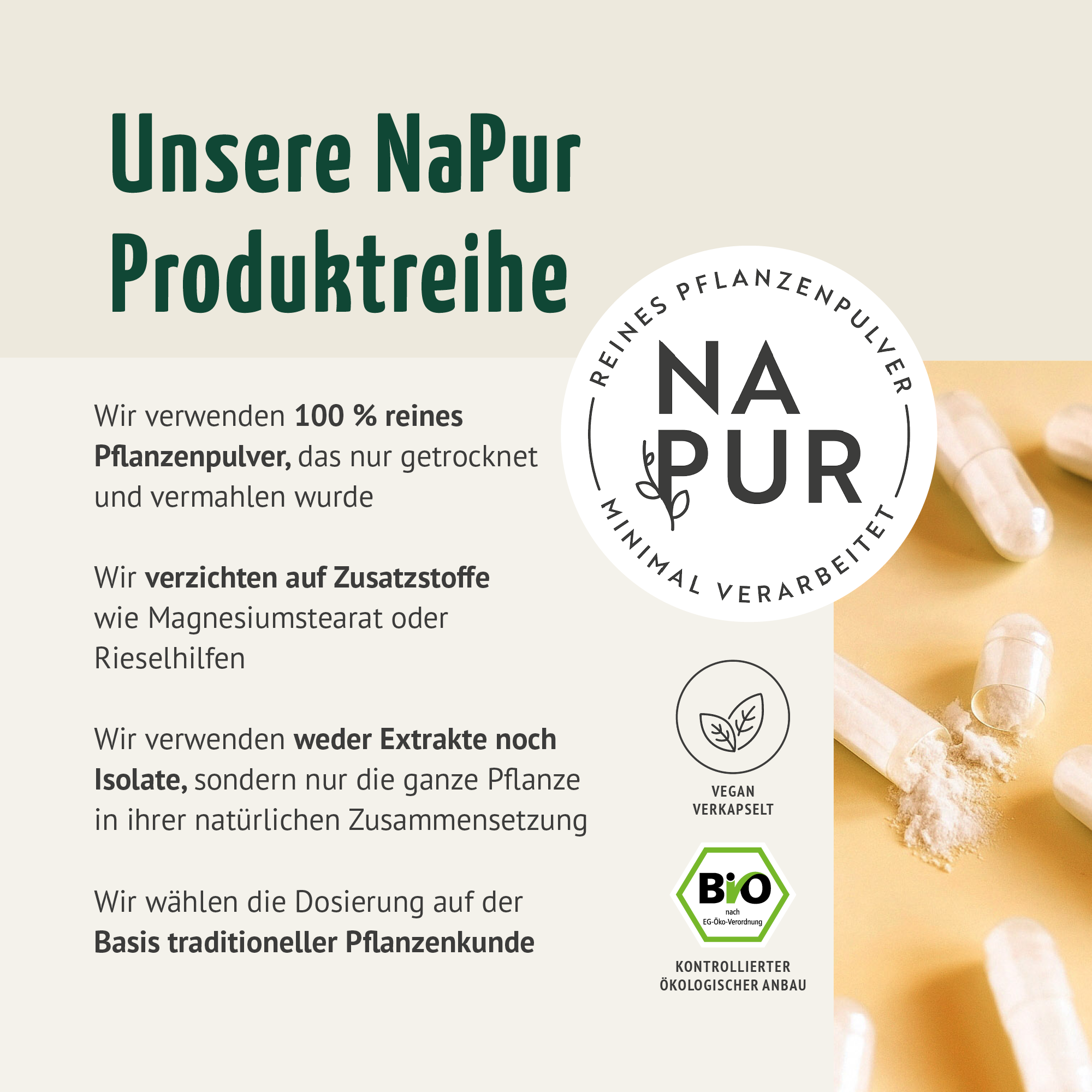 Ashwagandha Kapseln Bio Nachfüllpack (400 Kapseln)