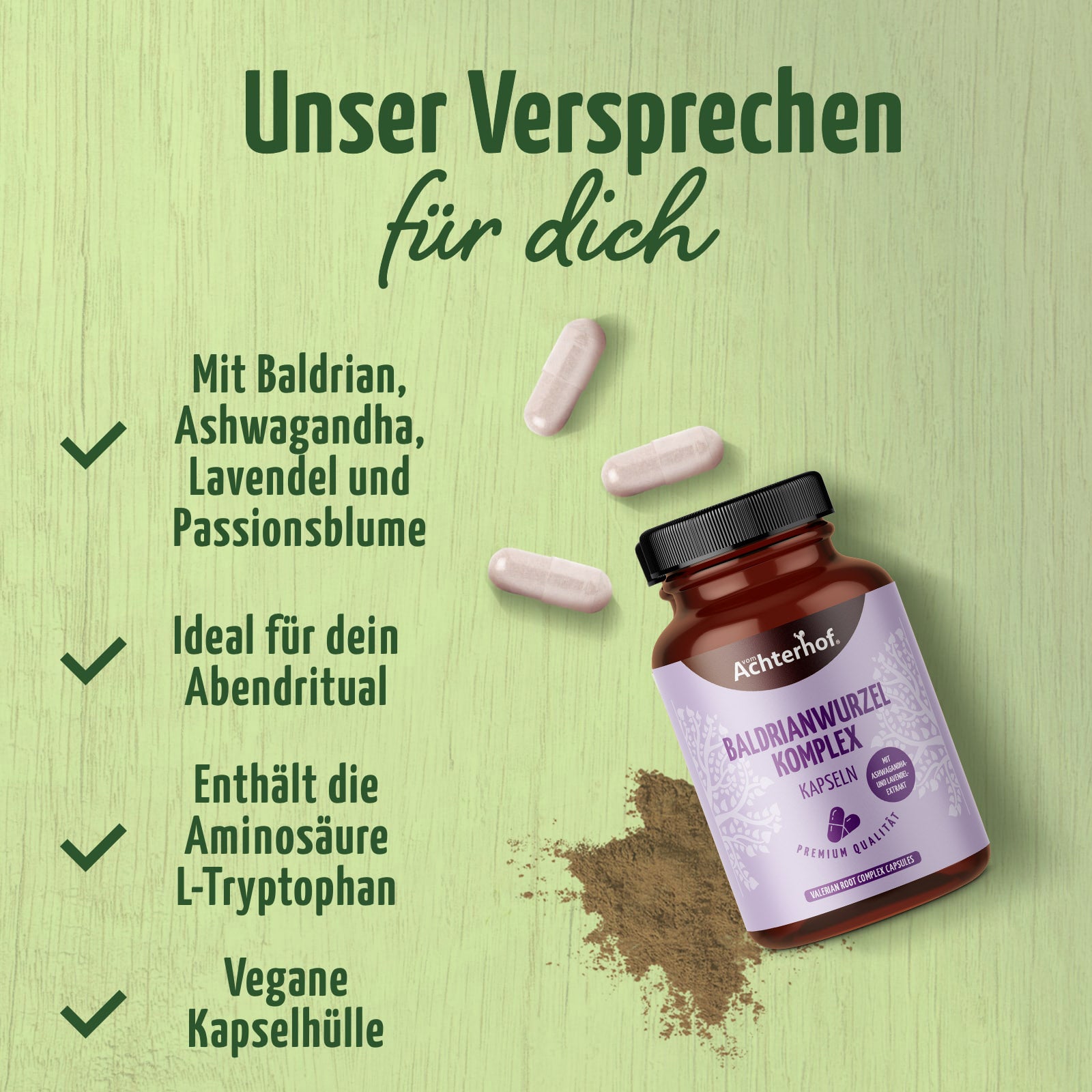 Baldrianwurzel Komplex (120 Kapseln)