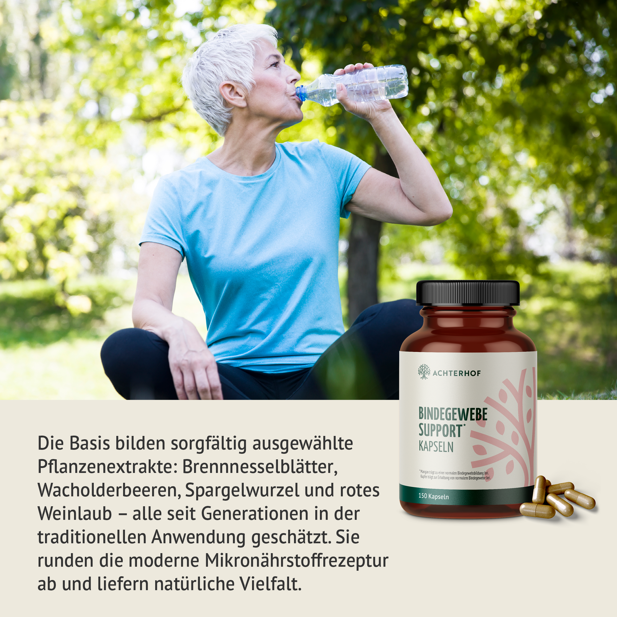 Bindegewebe Support Kapseln (180 Kapseln)