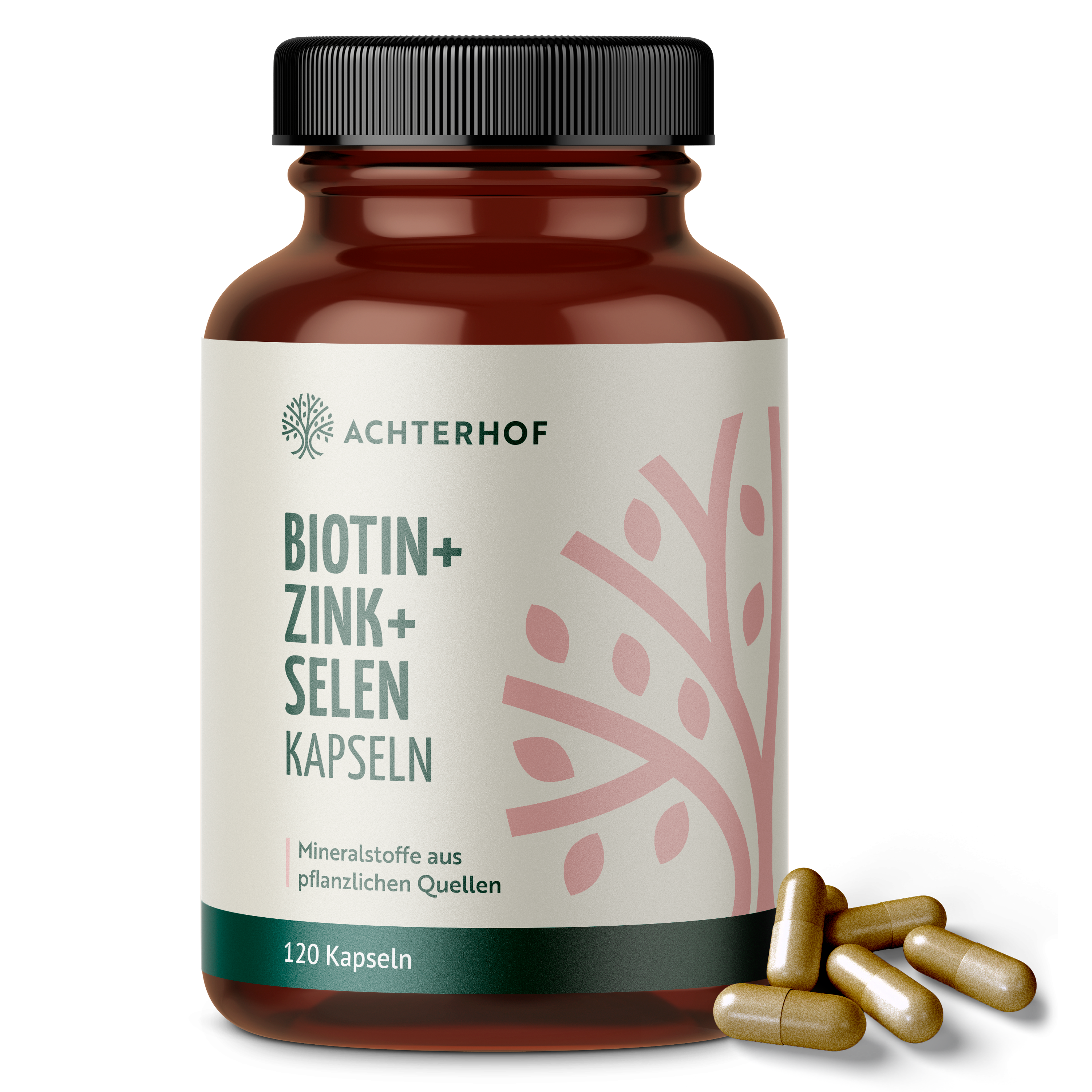 Biotin + Zink + Selen Kapseln (120 Kapseln)