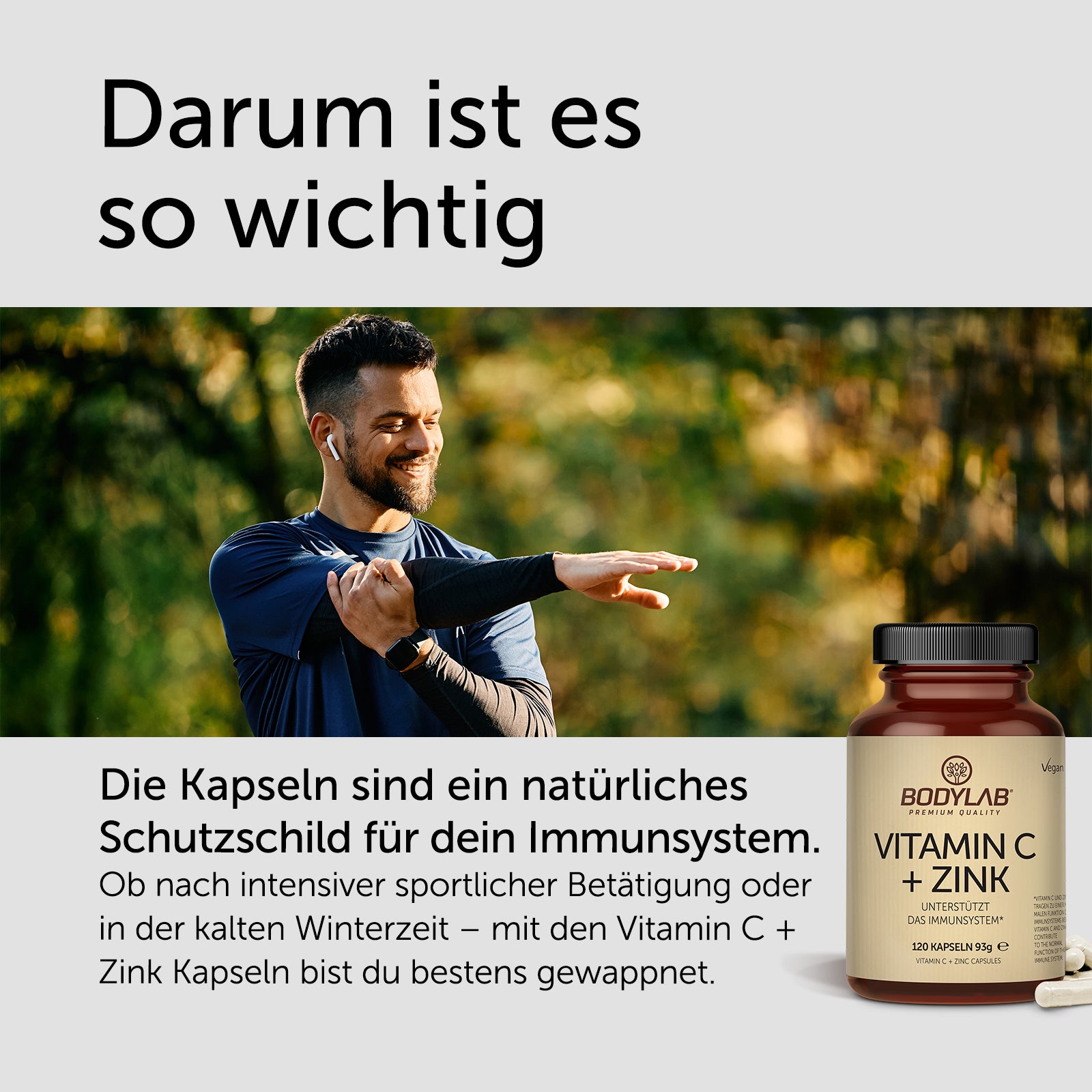 2 x Vitamin C + Zink (2 x 120 Kapseln)