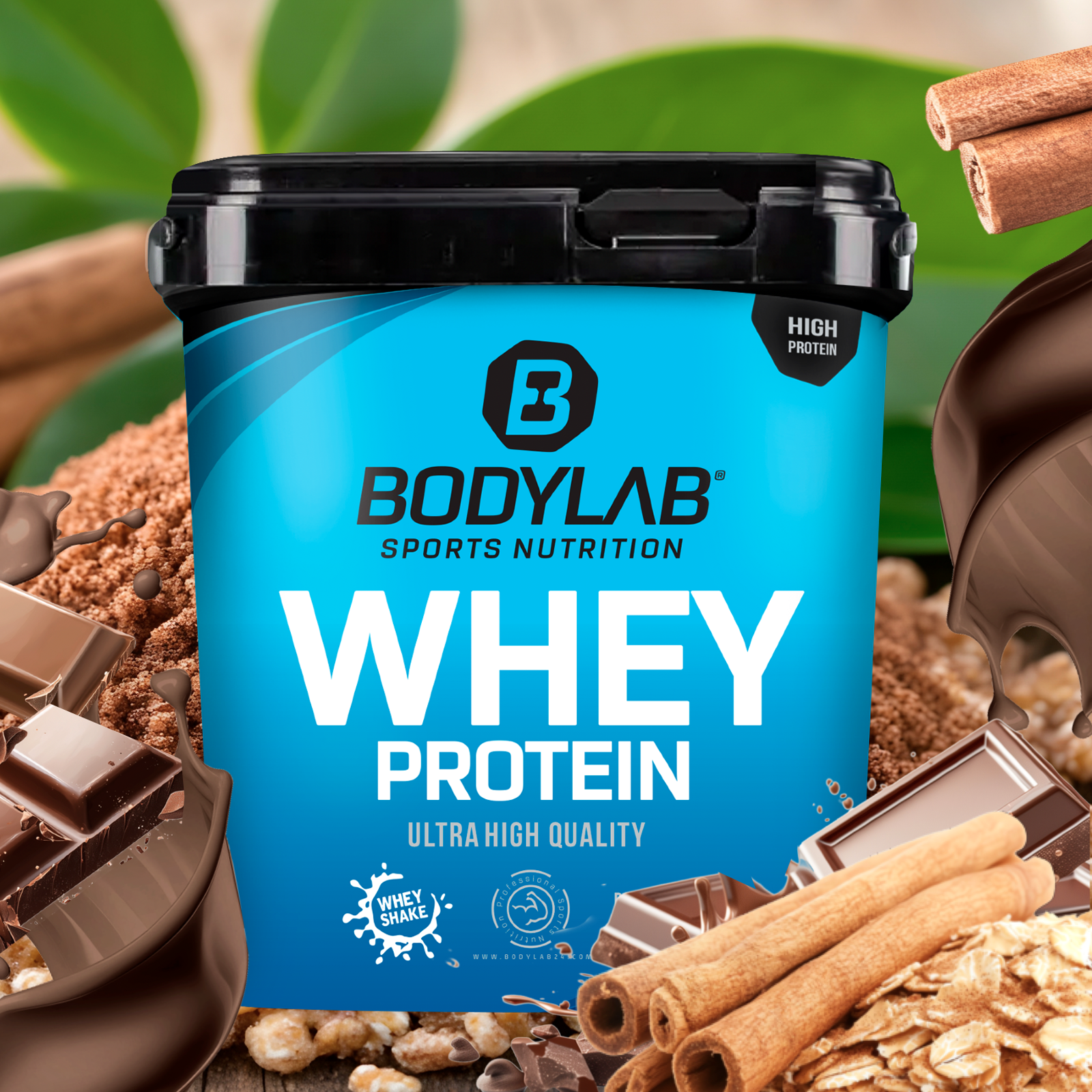 Whey Protein - SALE (1000g) Chunky Cinnamon Cereal Dark Chocolate