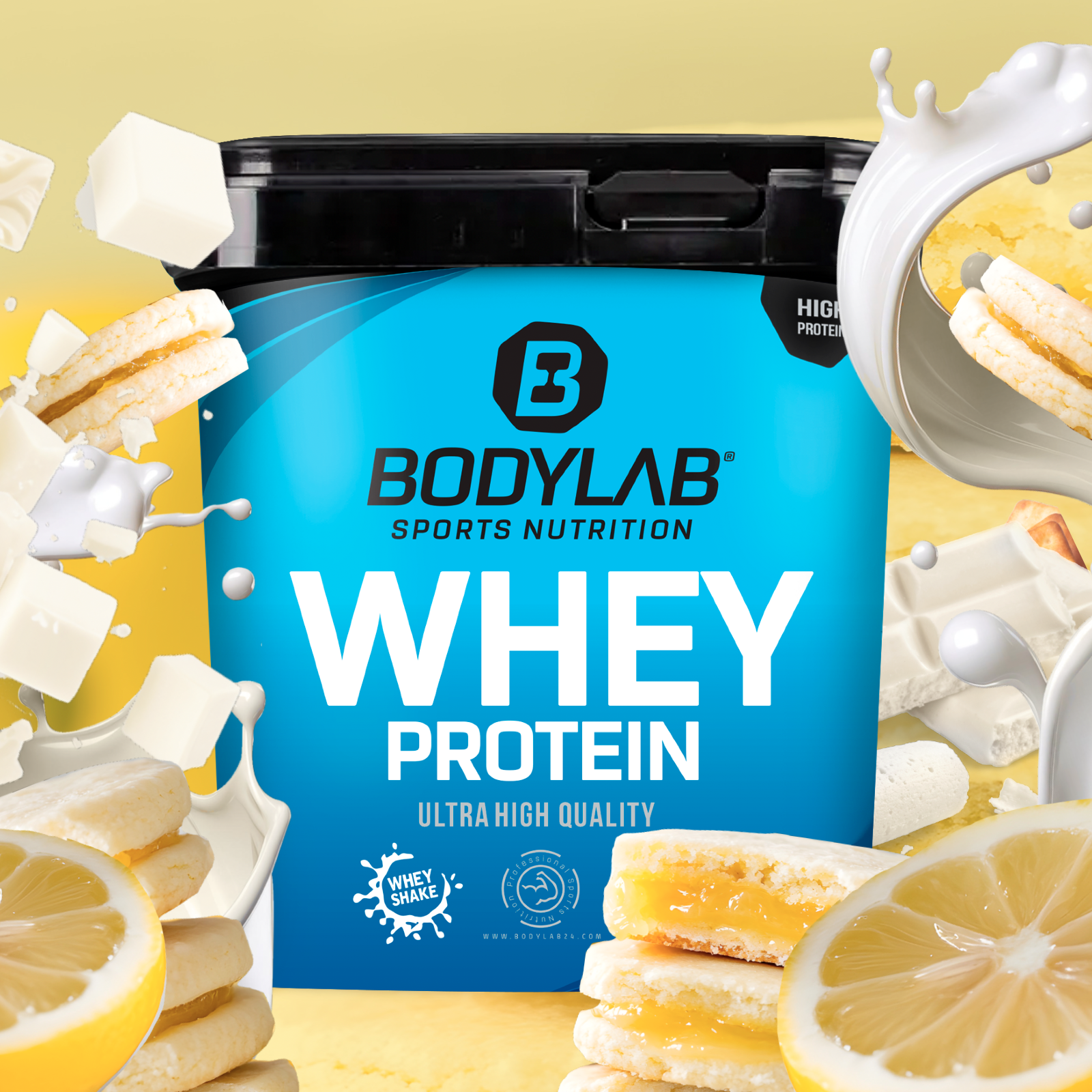 Whey Protein - SALE (1000g) Chunky White chocolate with lemoncookie