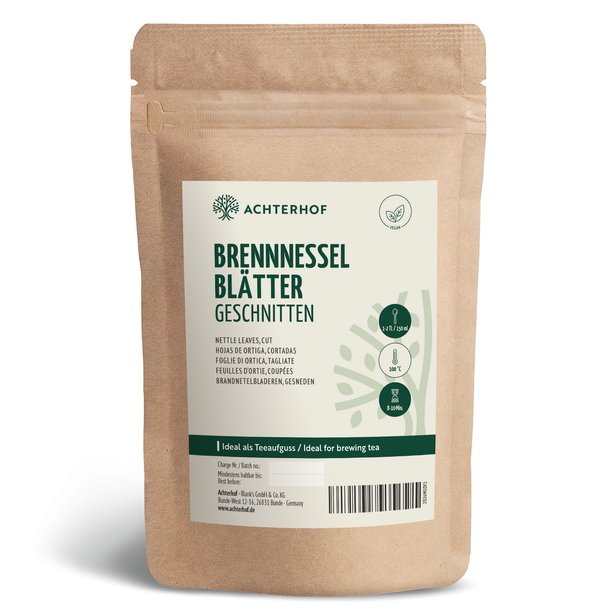 Brennnesselblätter getrocknet (500g)