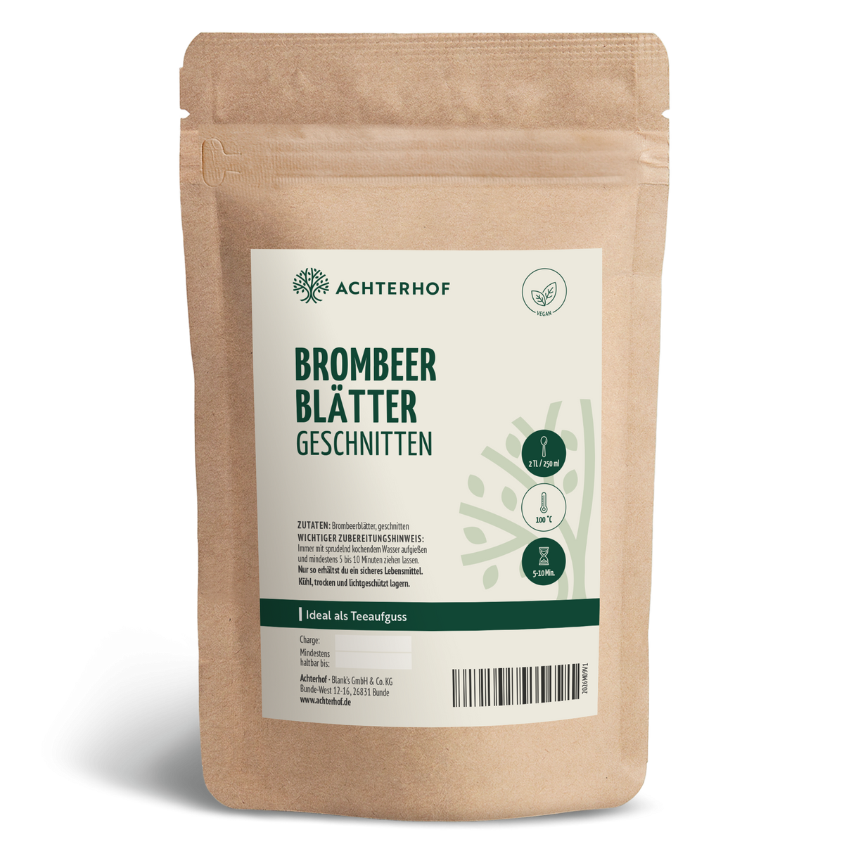 Brombeerblätter geschnitten (100g)