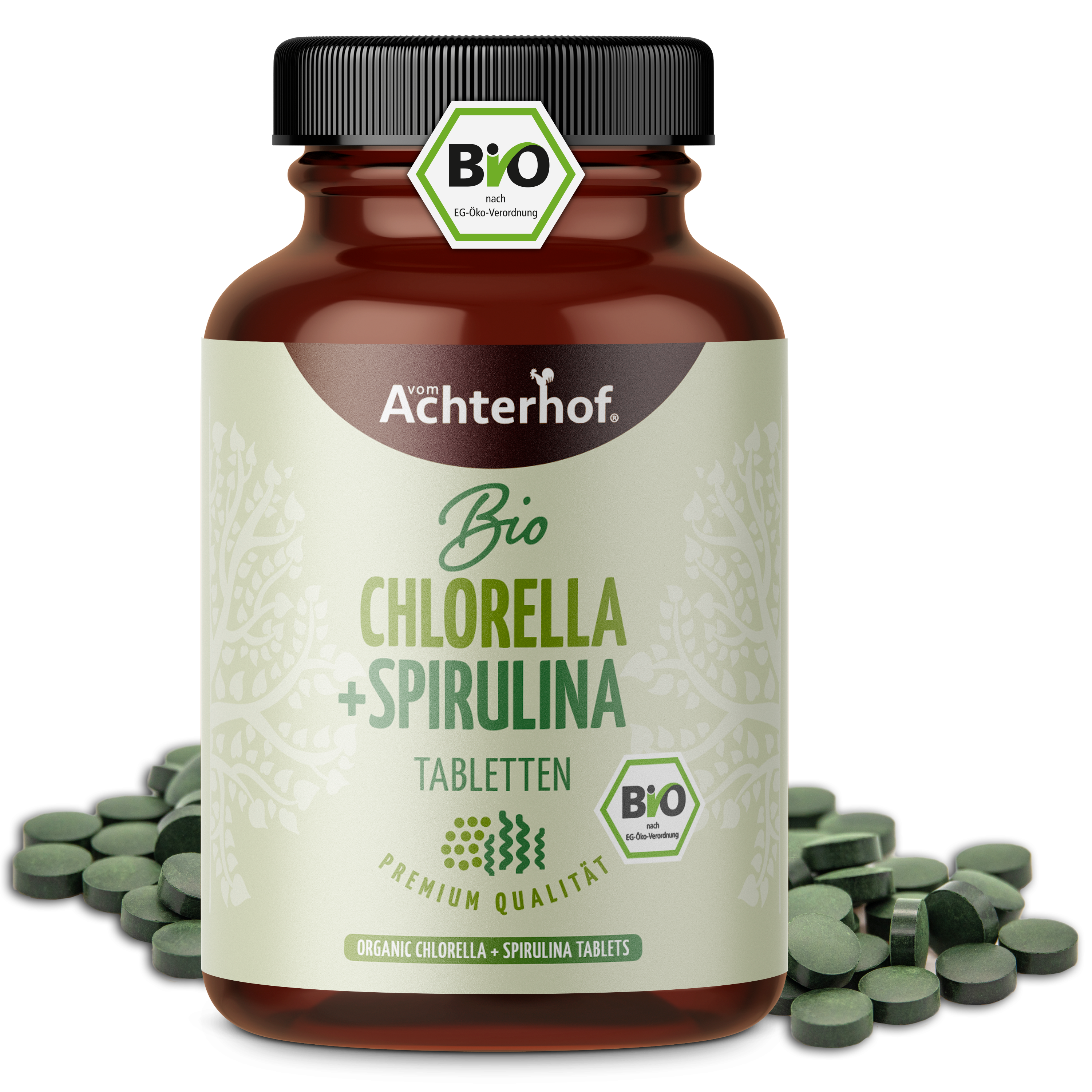 Chlorella & Spirulina Tabletten Bio (400 Tabletten)
