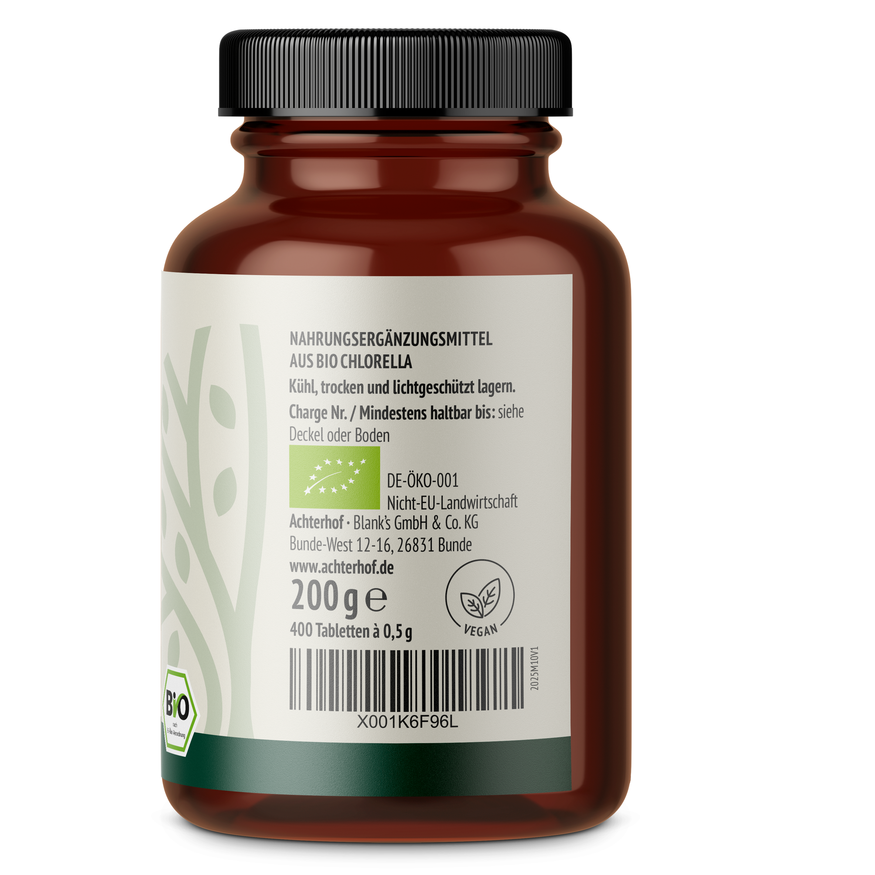 Chlorella & Spirulina Tabletten Bio (400 Tabletten)