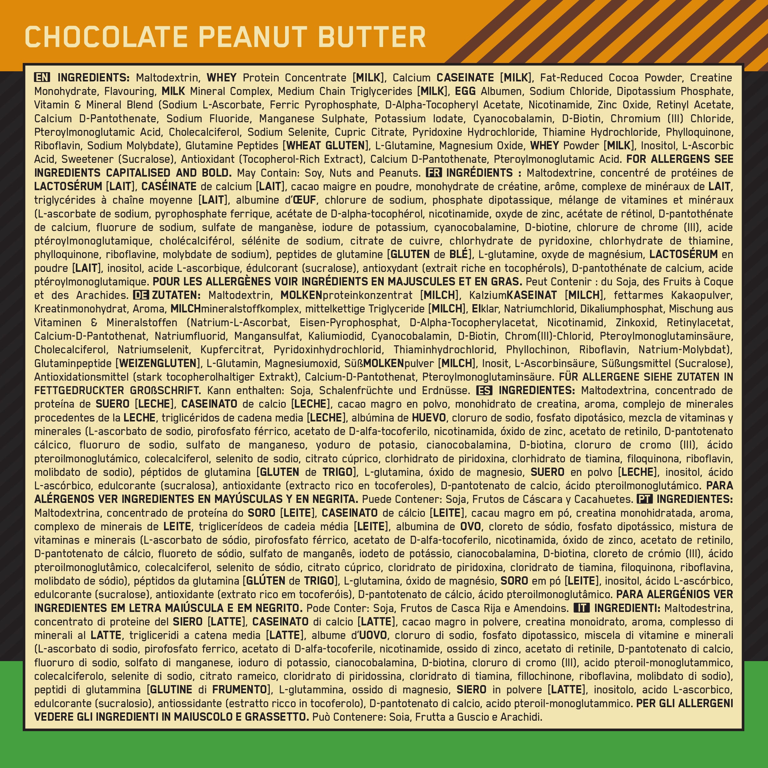 #Geschmack_Chocolate Peanut Butter