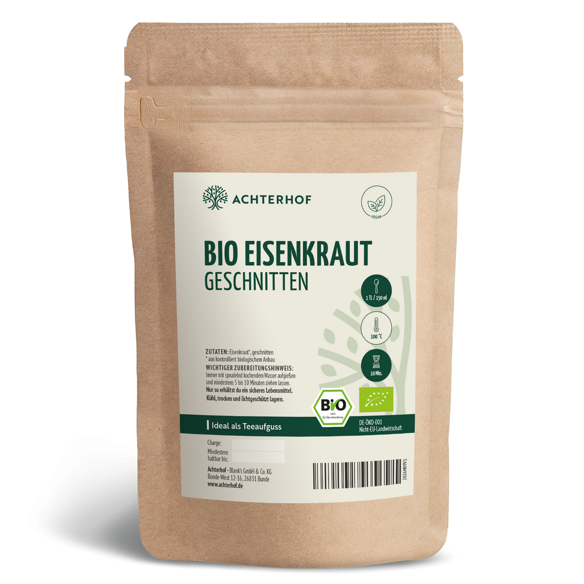 Eisenkraut geschnitten Bio (250g)