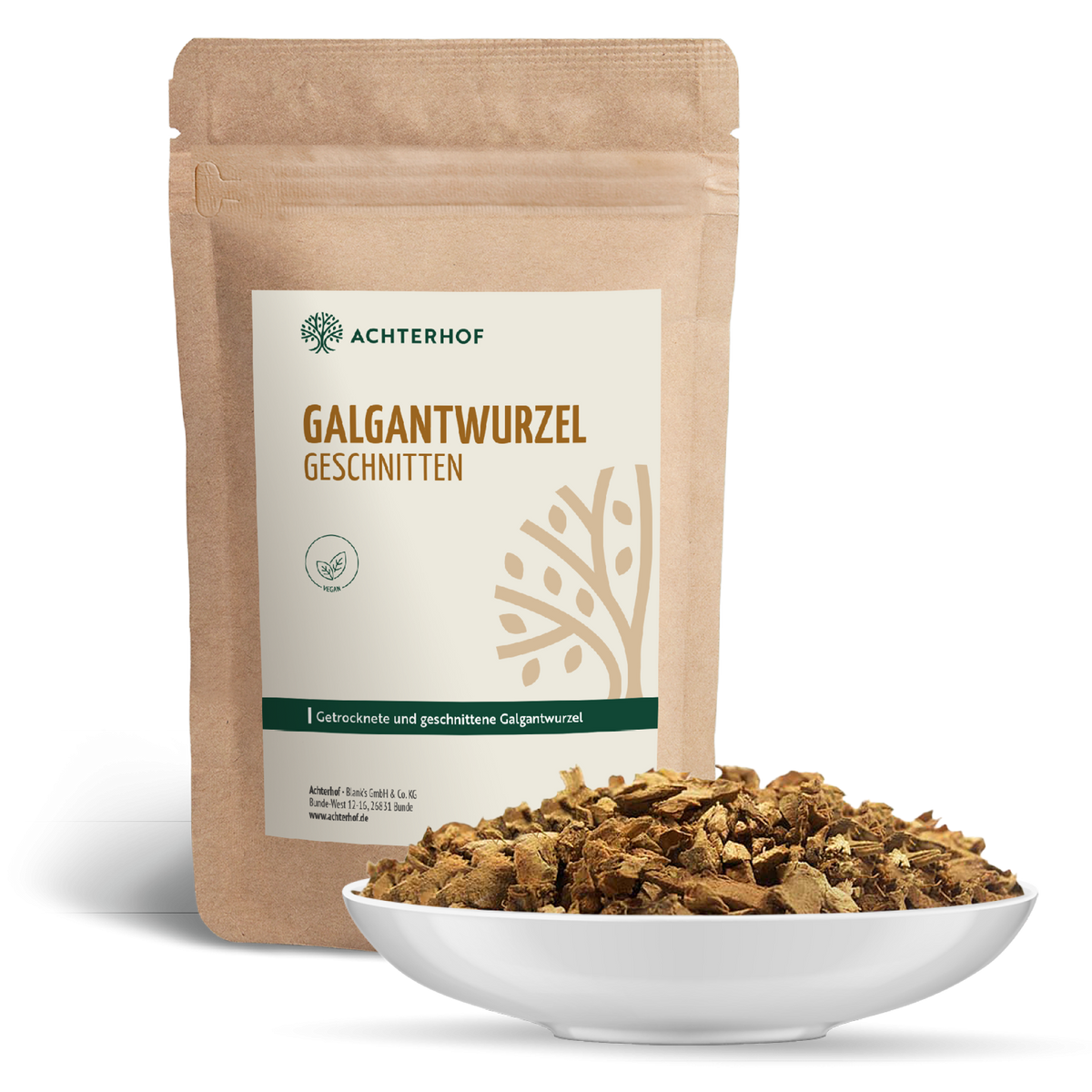 Galgantwurzel geschnitten (500g)
