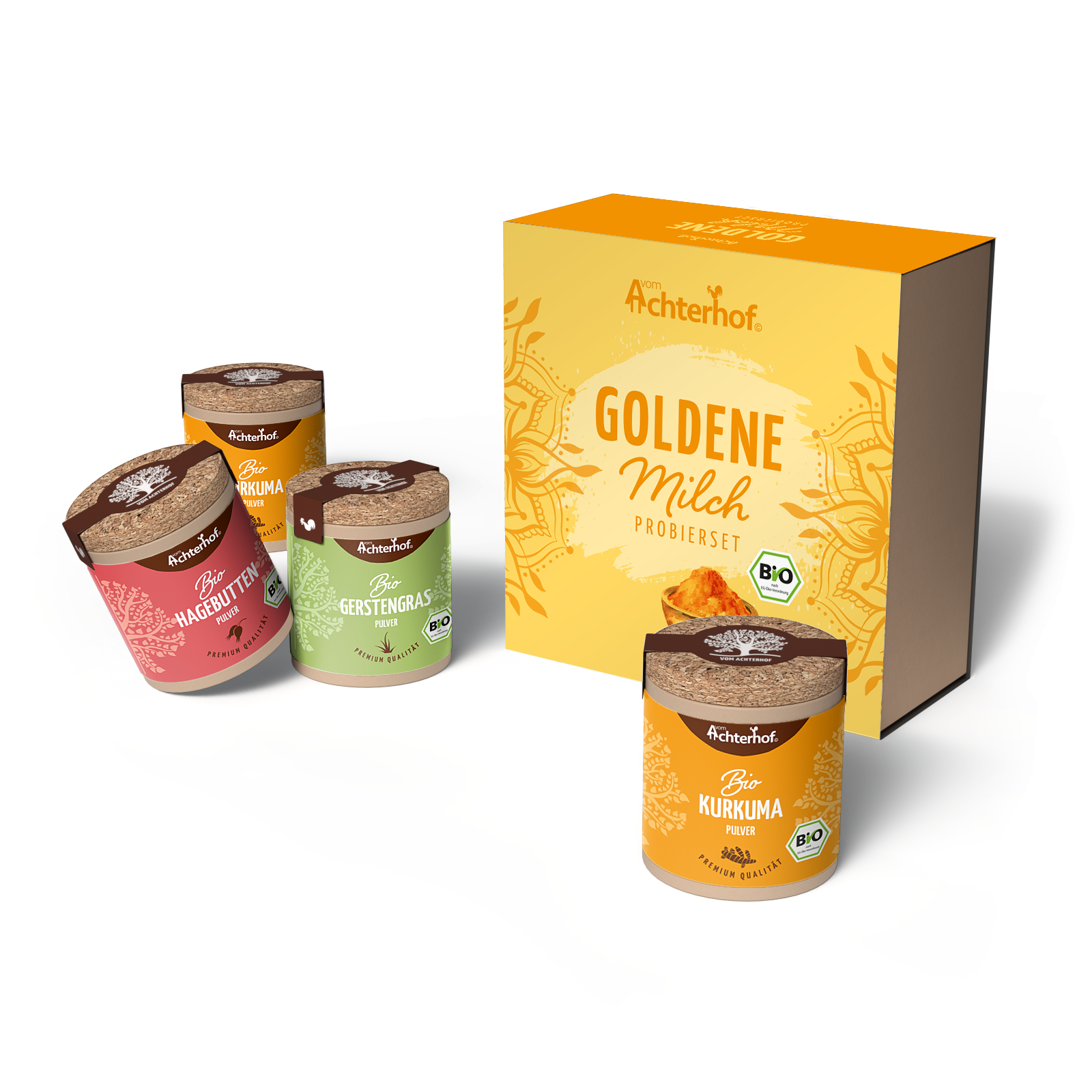 Goldene Milch Probierset Bio