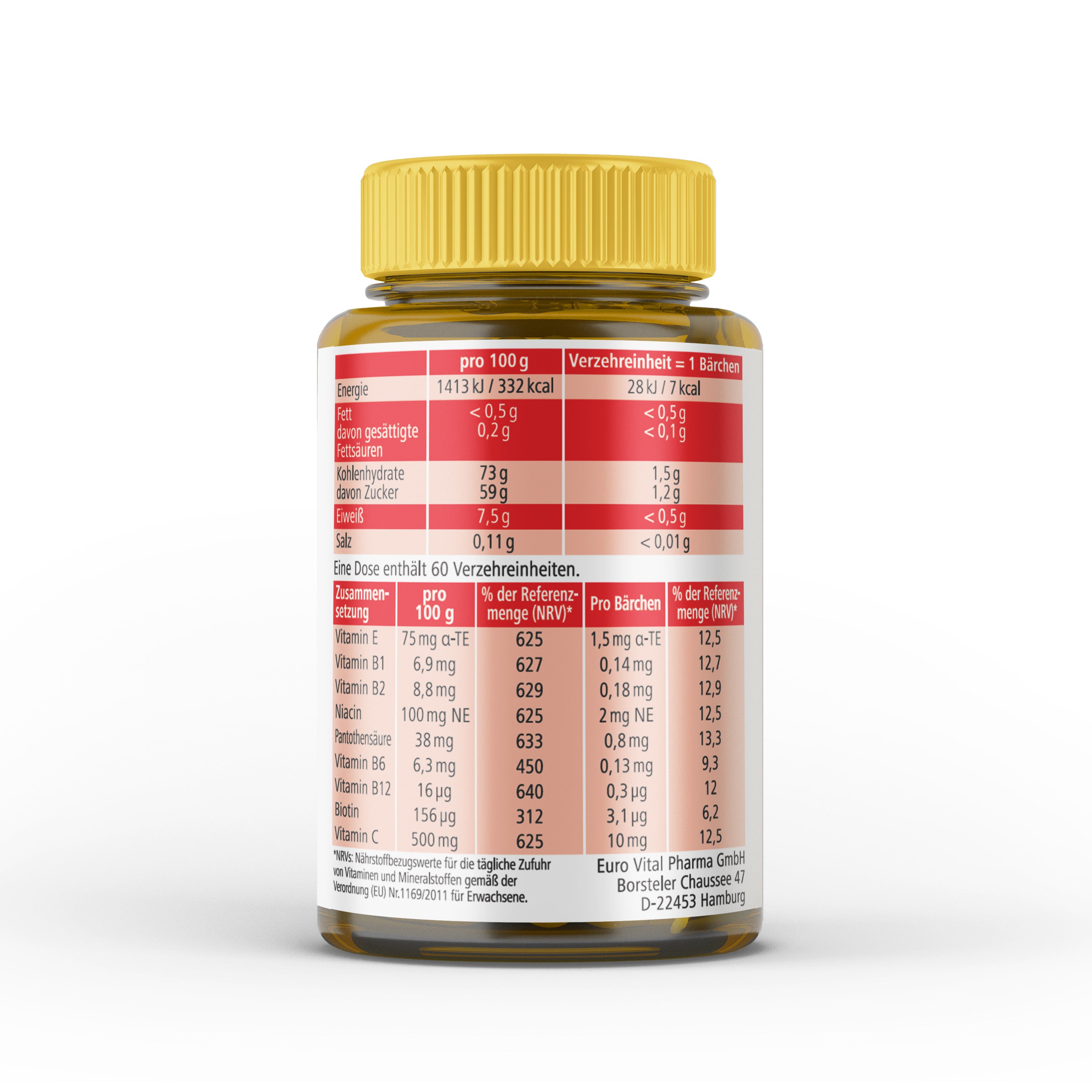 Heilusan Vitamin Gummibärchen (60 Stück)