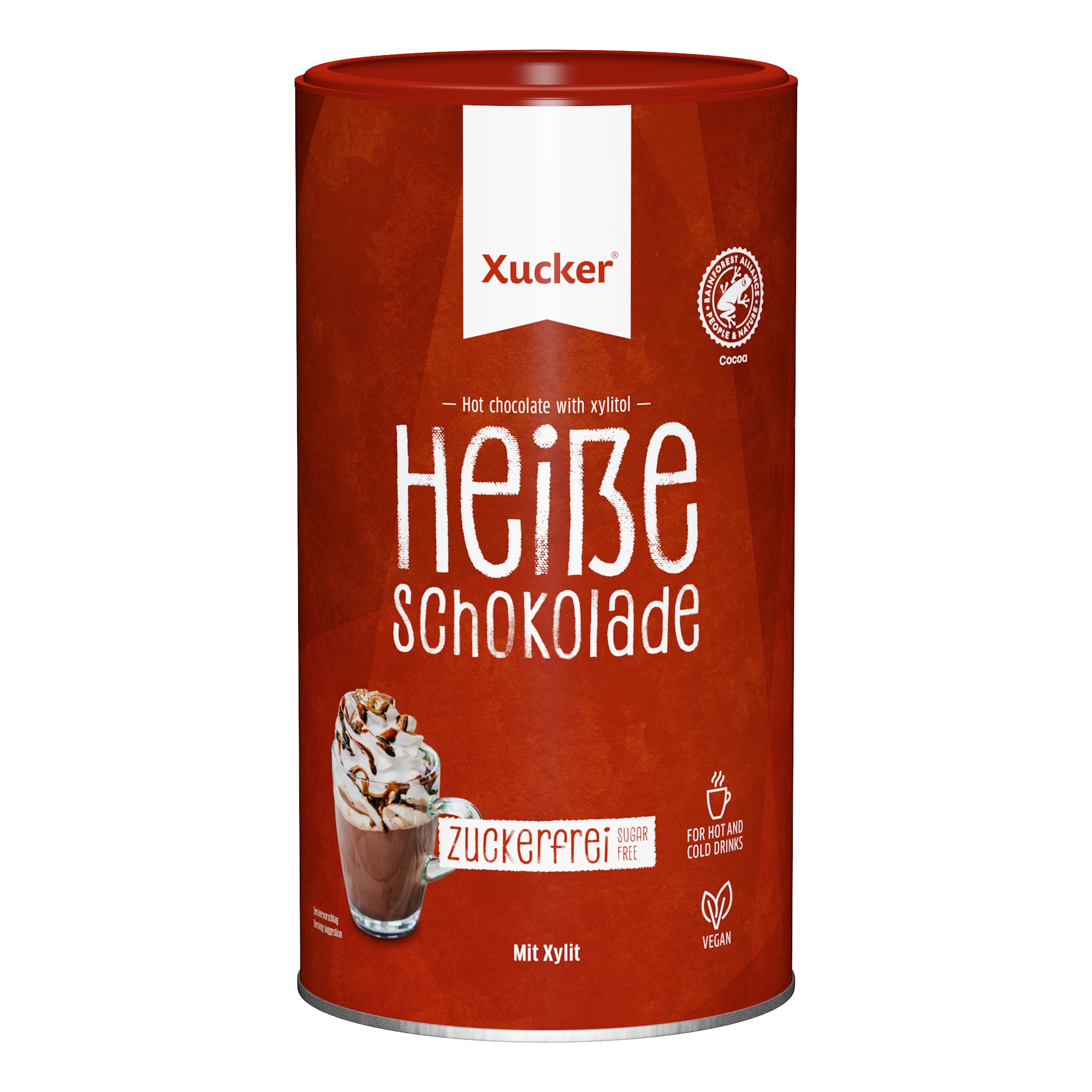 Xucker Hot Chocolate Trink-Schokolade (800g)