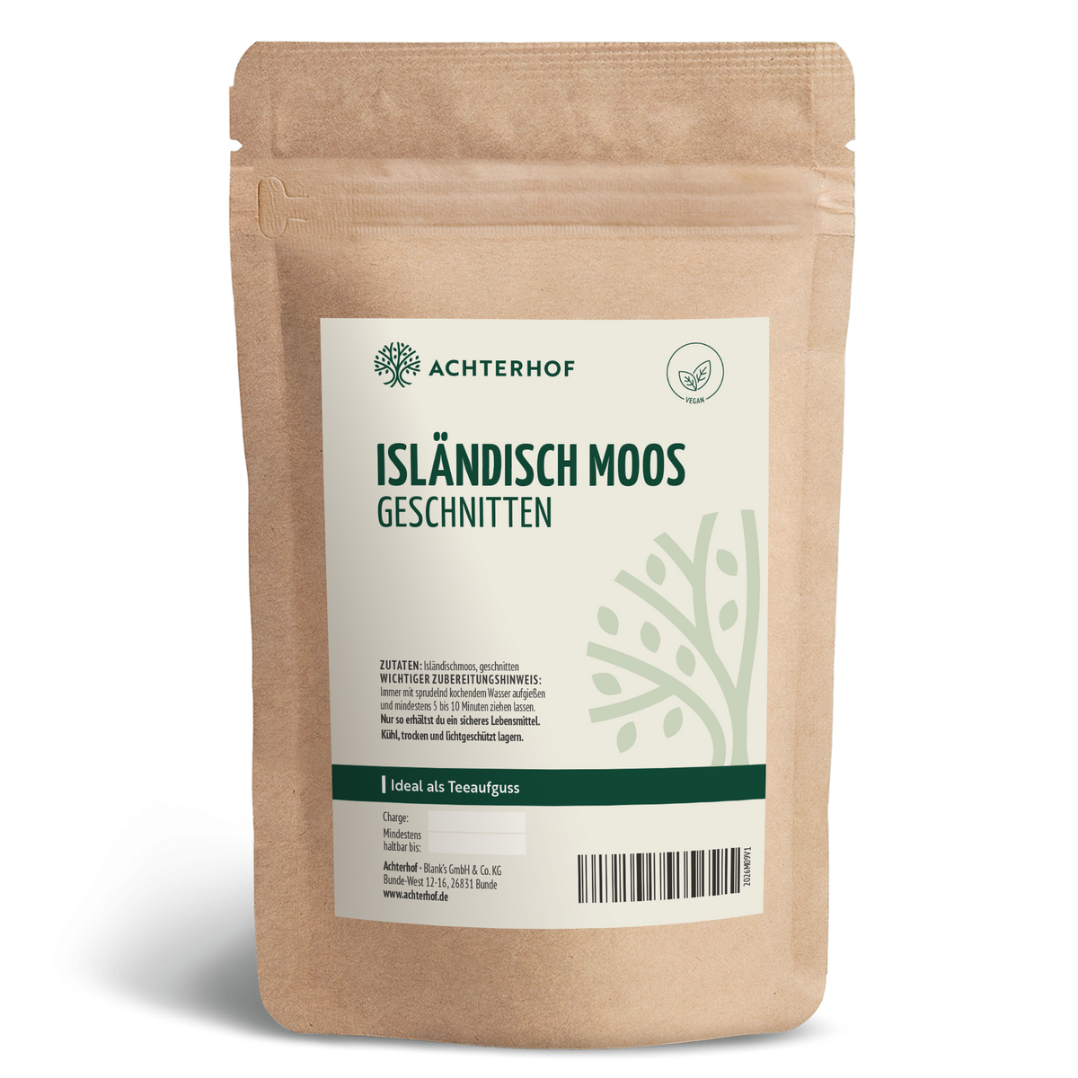 Isländisch Moos geschnitten (500g)